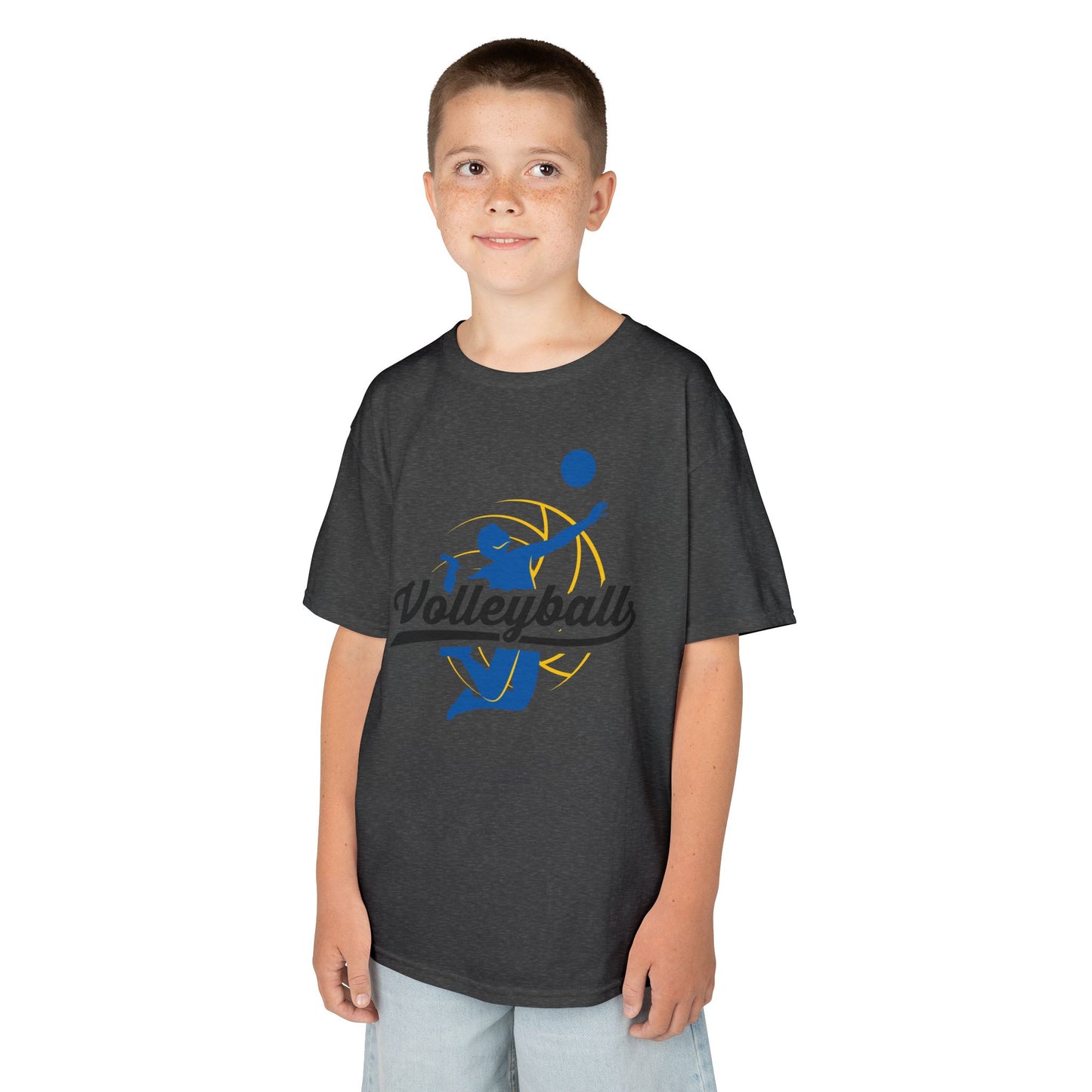 Kids Volleyball T-Shirt OnlyBro v4