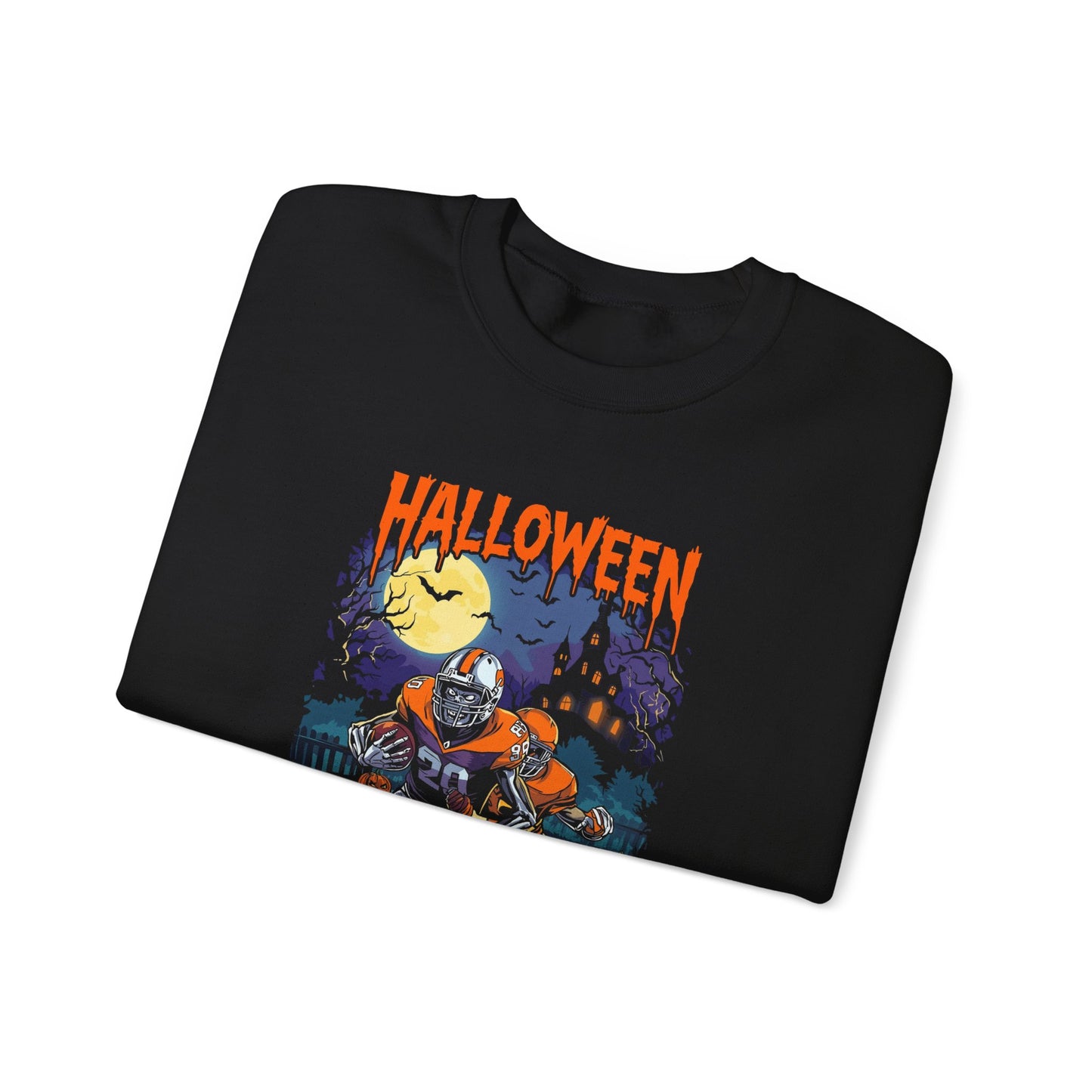 Halloween-Themed Unisex Crewneck Sweatshirt H19