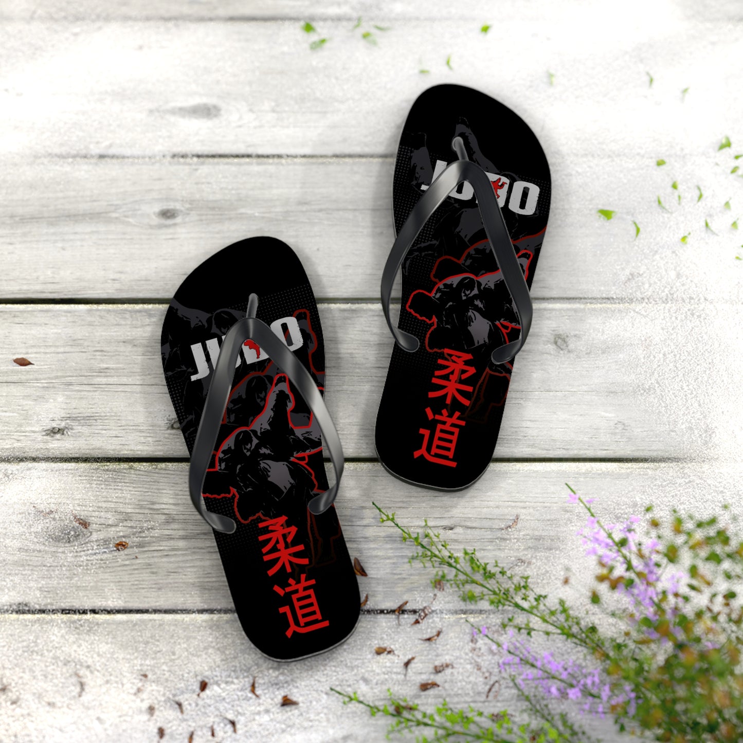 Judo-Themed Flip Flops MT13