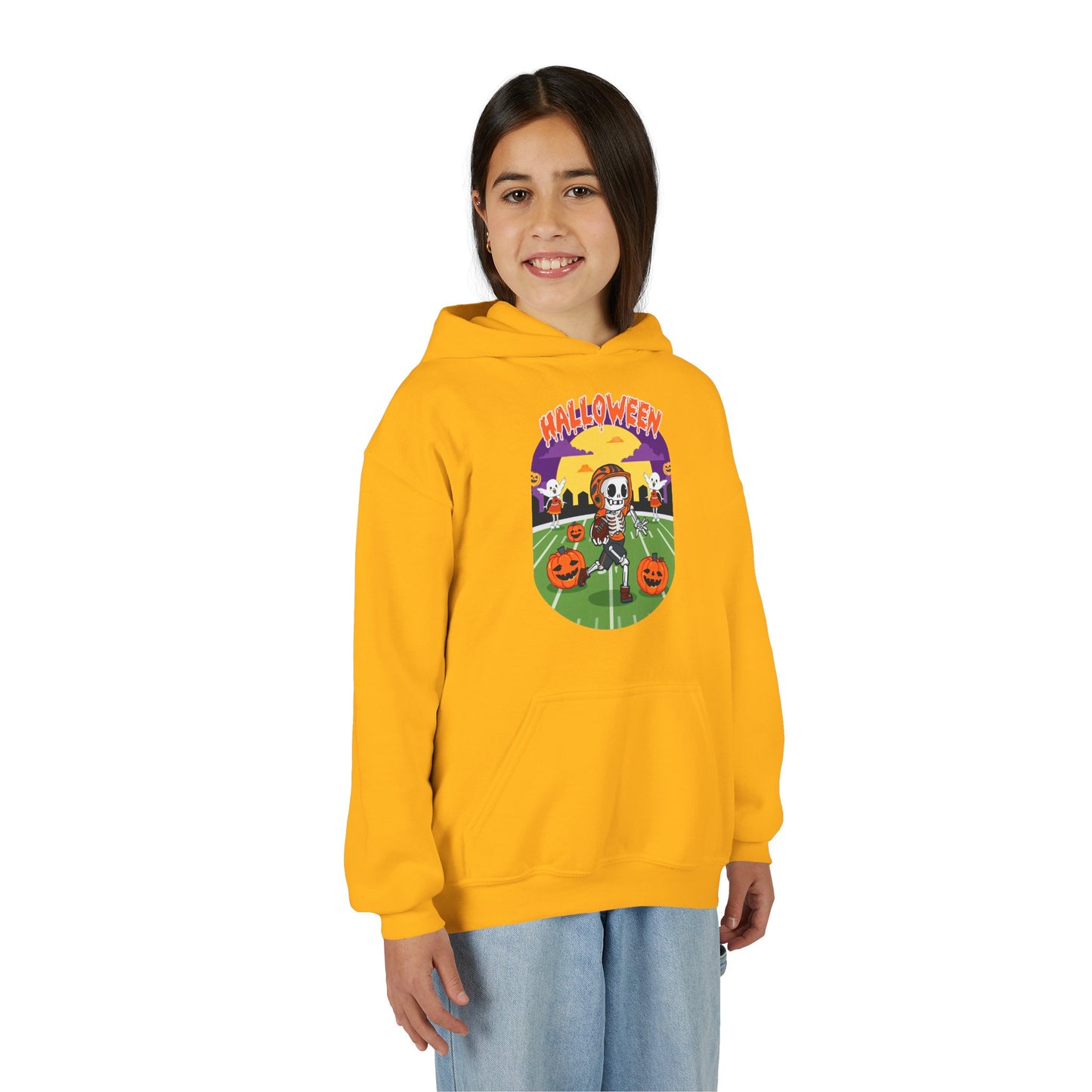 Halloween Skeleton Youth Hoodie H23