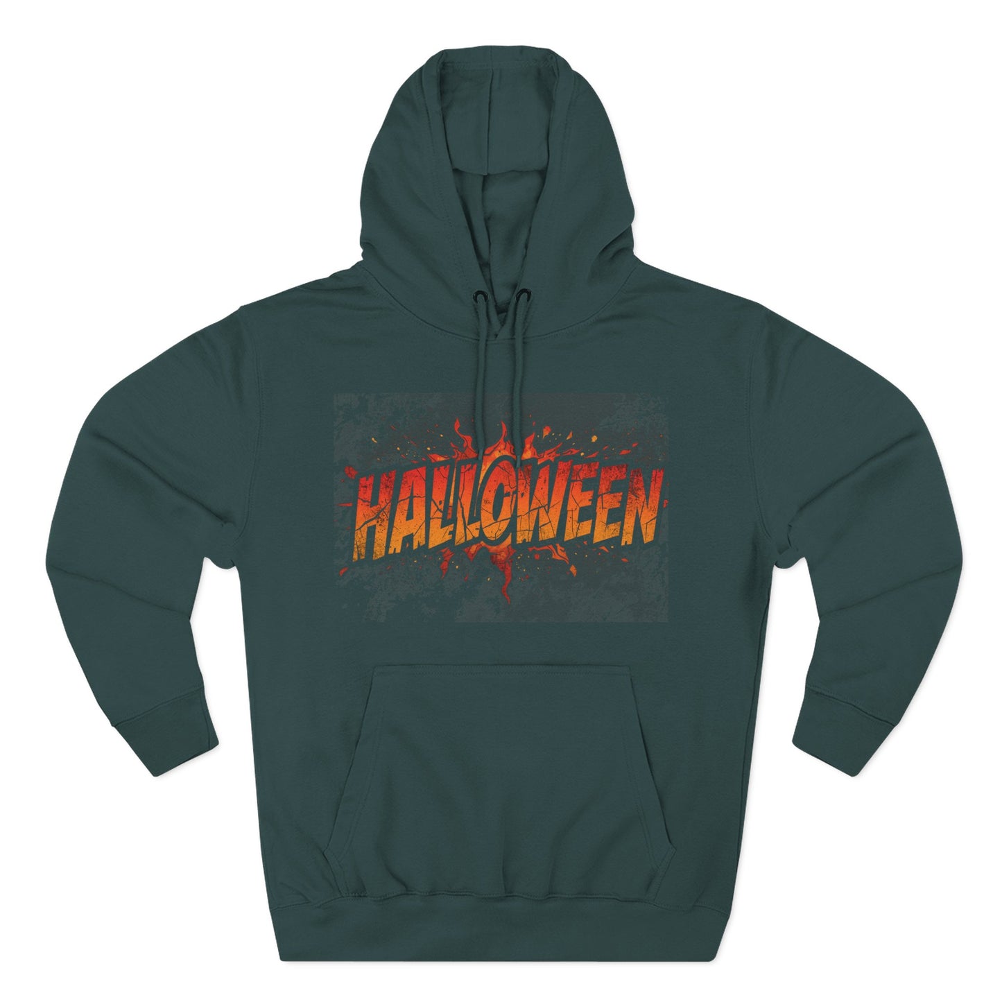Halloween Football Fleece Hoodie H14