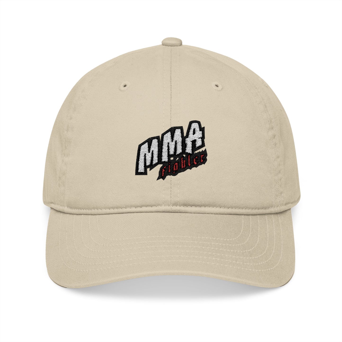 MMA Fighters Organic Baseball Cap - Embroidered Adjustable Hat