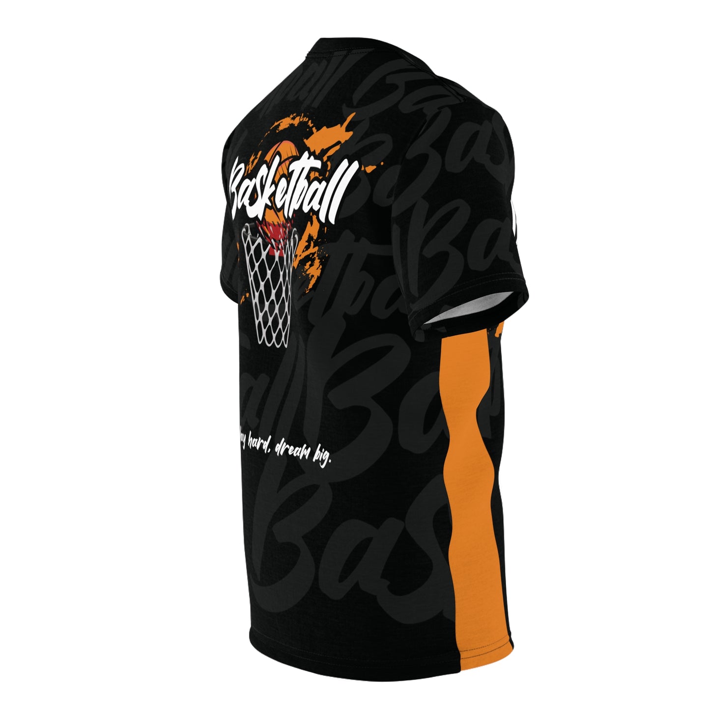 Basketball Graphic Tee — "Everything's Possible" Hoop Design