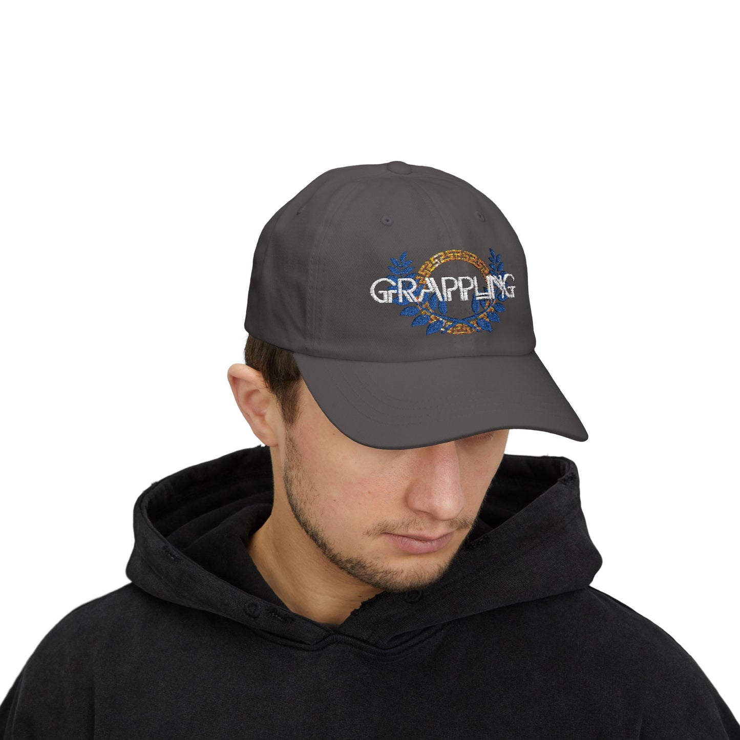 Grappling Classic Dad Cap - Stylish Outdoor Cap for Sports Enthusiasts