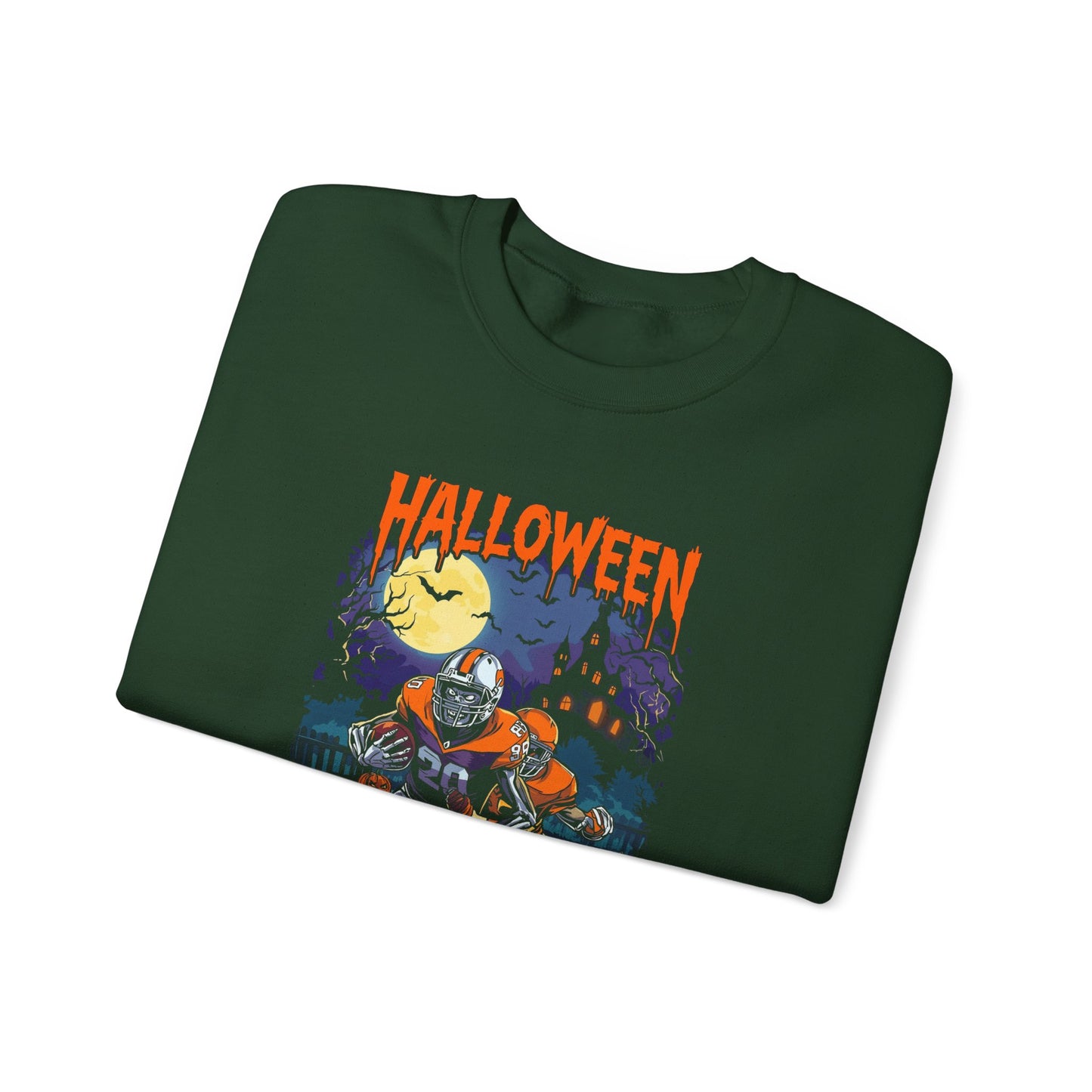 Halloween-Themed Unisex Crewneck Sweatshirt H19