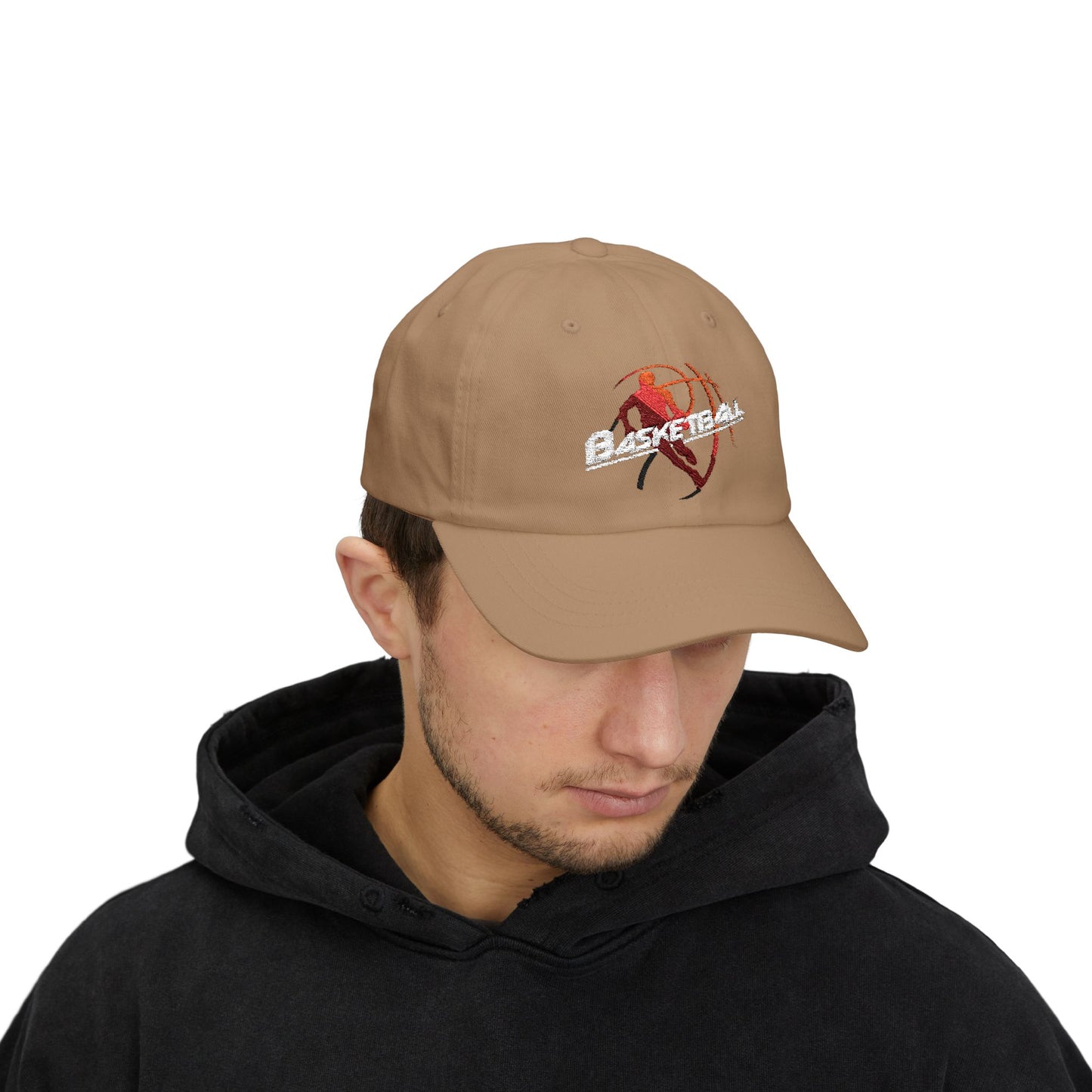 Classic Dad Cap - Basketball BS1 Embroidery for Sports Enthusiasts