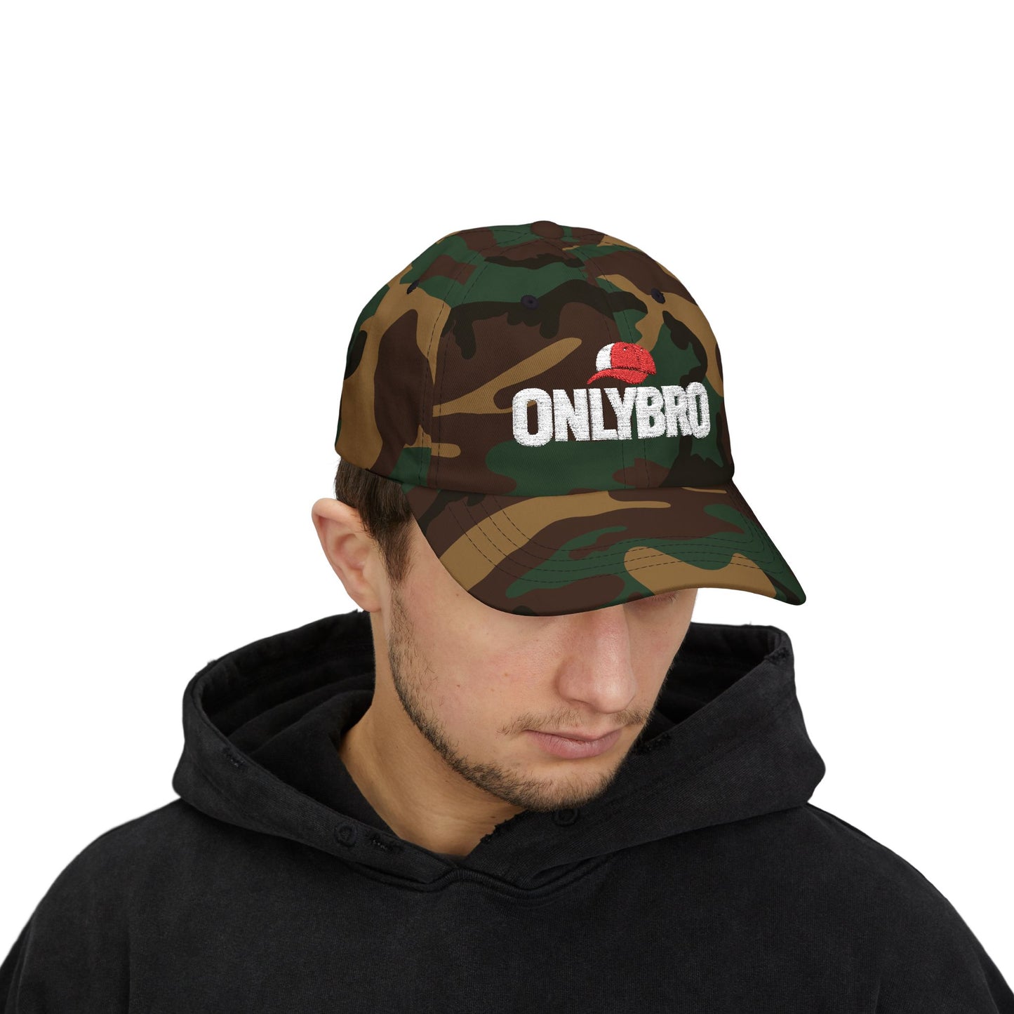 OnlyBro Classic Dad Cap - Casual Unisex Hat for Everyday Style and earn Crypto