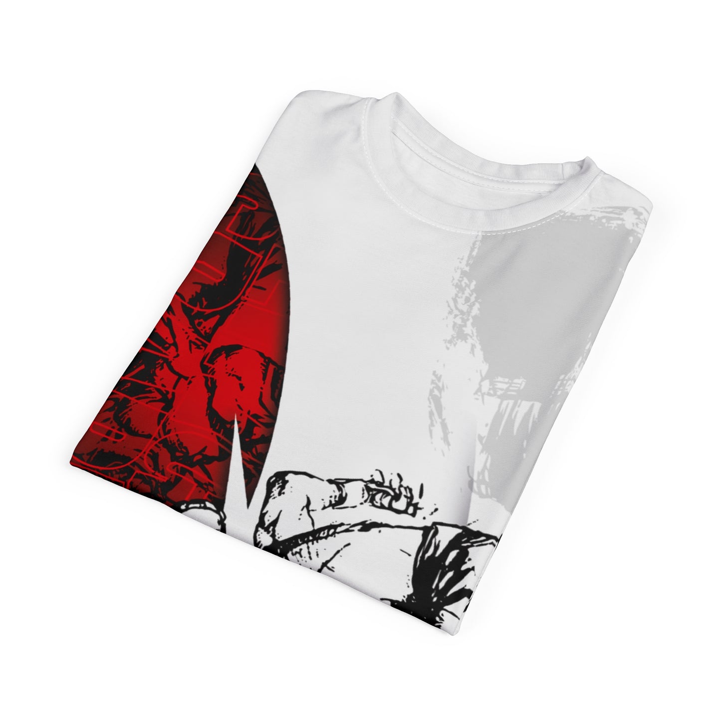 Unisex Grappling p19 Art Tee - Bold Design