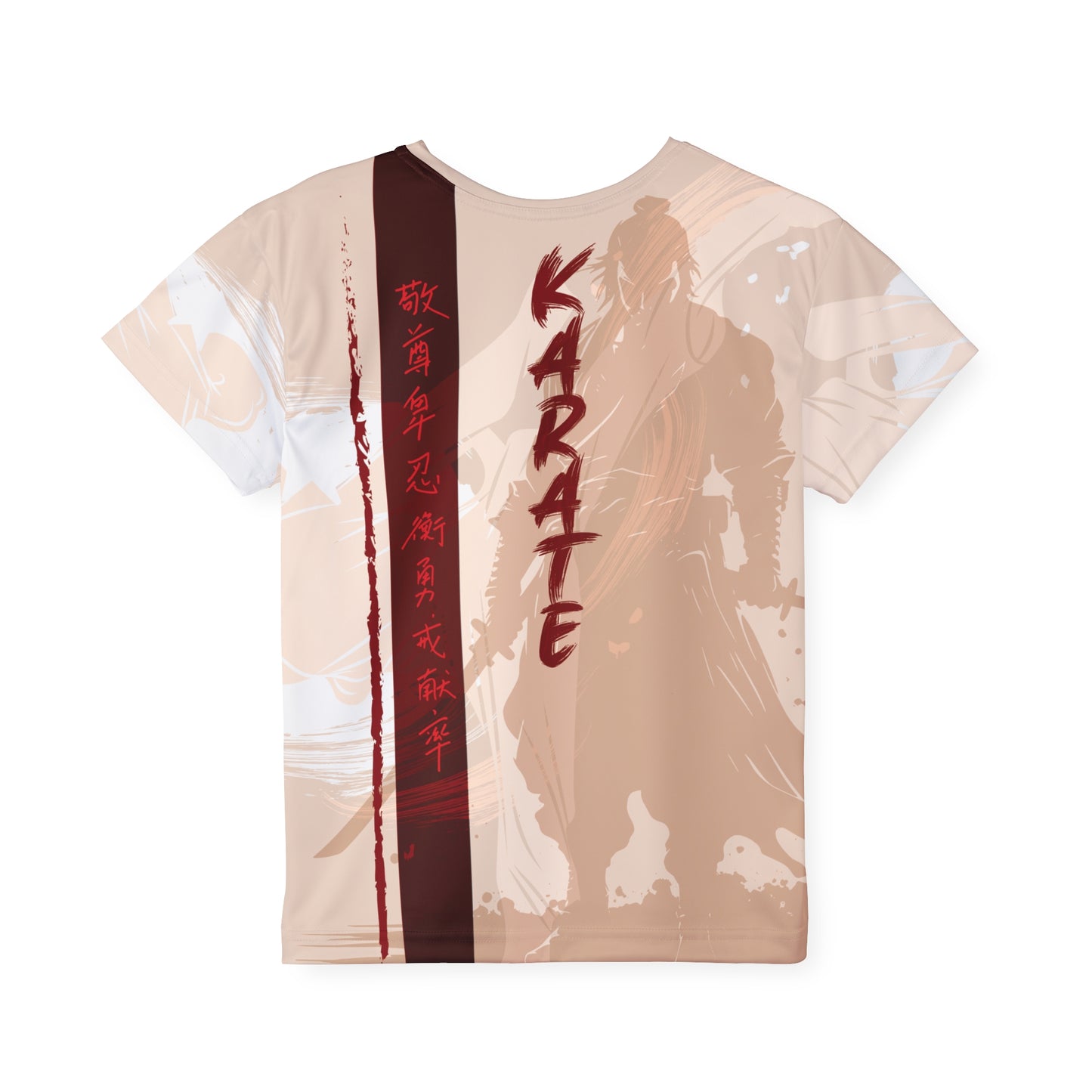 Karate Kids Sports Jersey - Action-Packed Design for Young Martial Artists