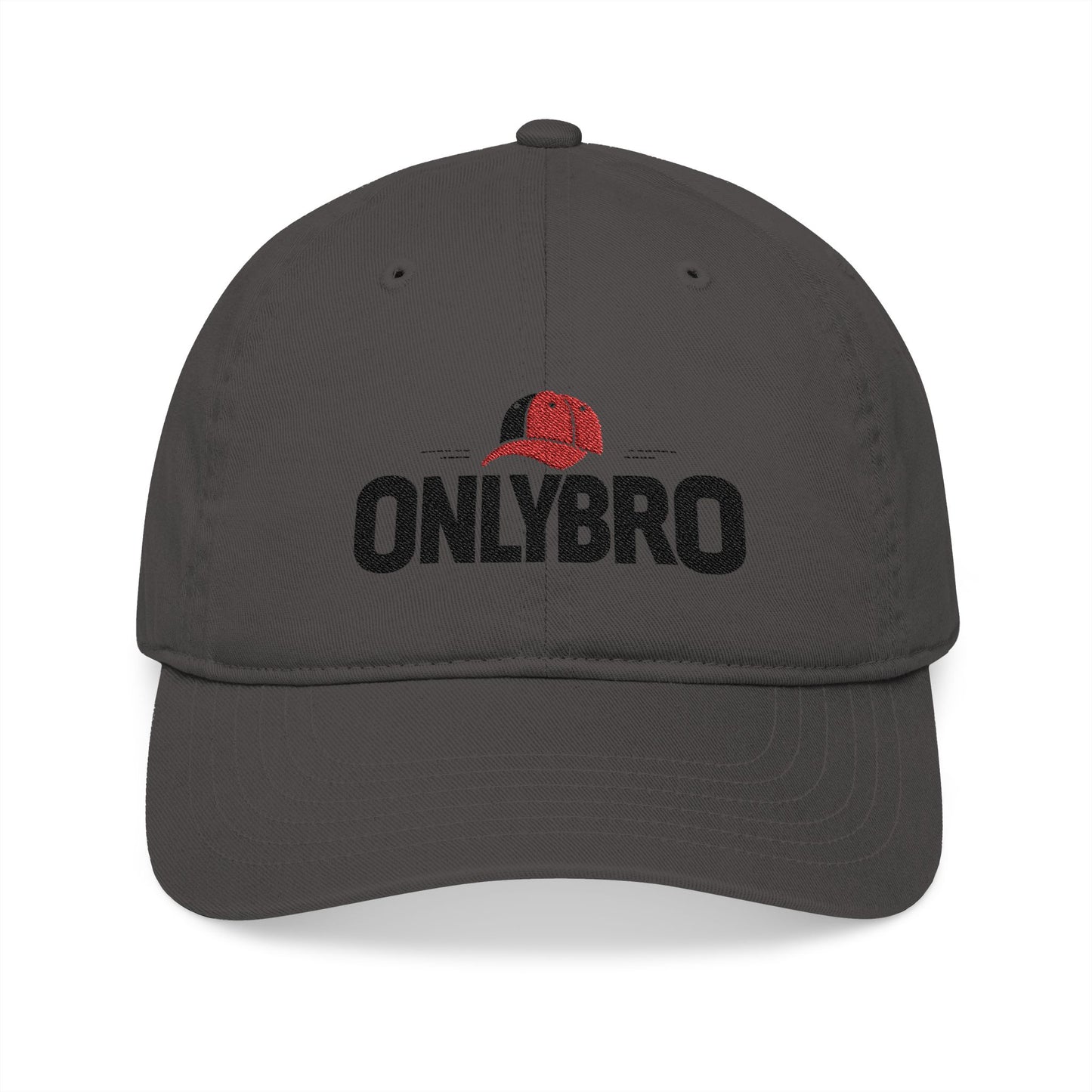 Organic Baseball Cap with 'ONLYBRO' Embroidery