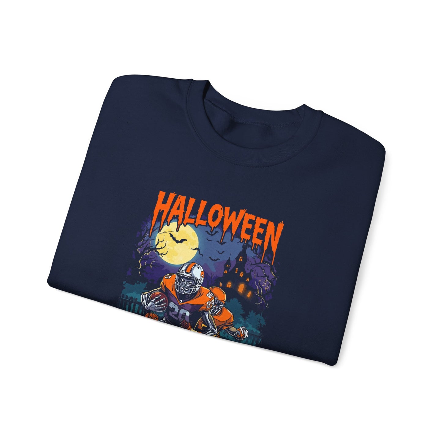 Halloween-Themed Unisex Crewneck Sweatshirt H19