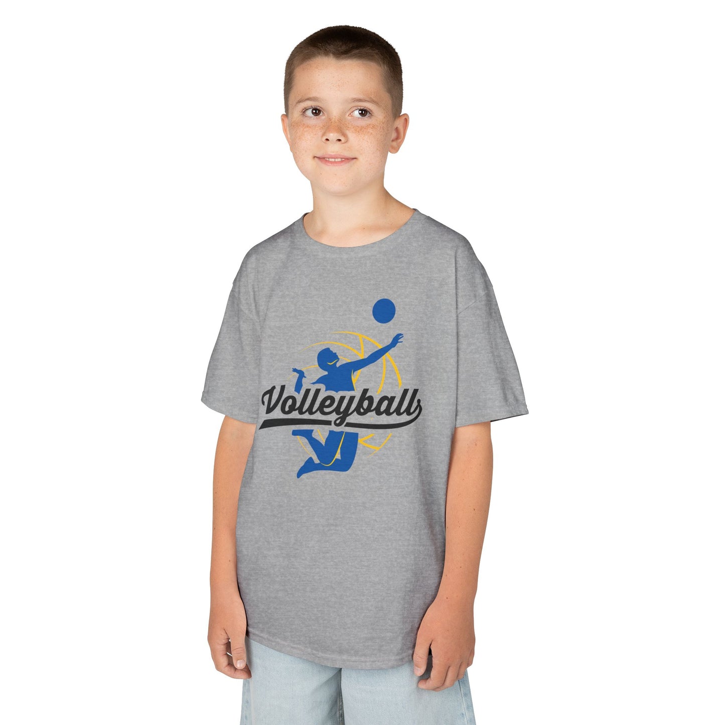 Kids Volleyball T-Shirt OnlyBro v4