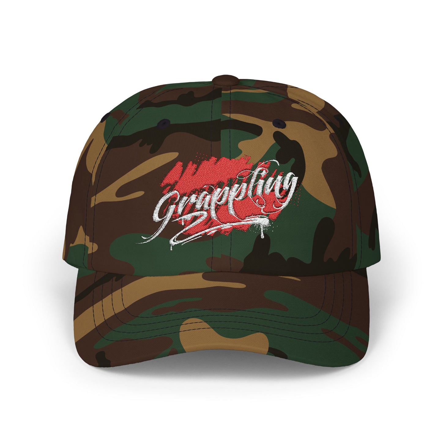 Grappling GRP4 black Dad Cap - Camo Style Hat for Sports Enthusiasts