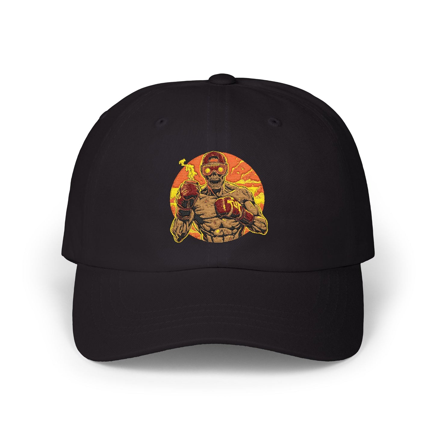 Classic Dad Cap with Vintage Character Design H27