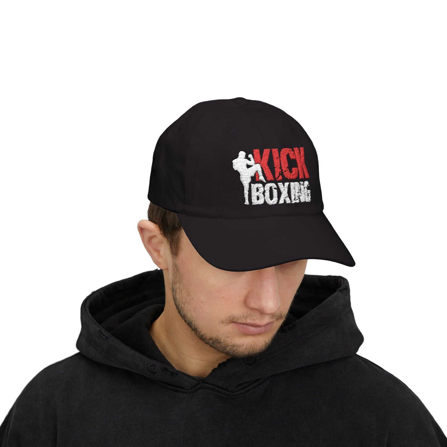 Camo Kickboxing Dad Cap - Perfect Gift for Fitness Enthusiasts