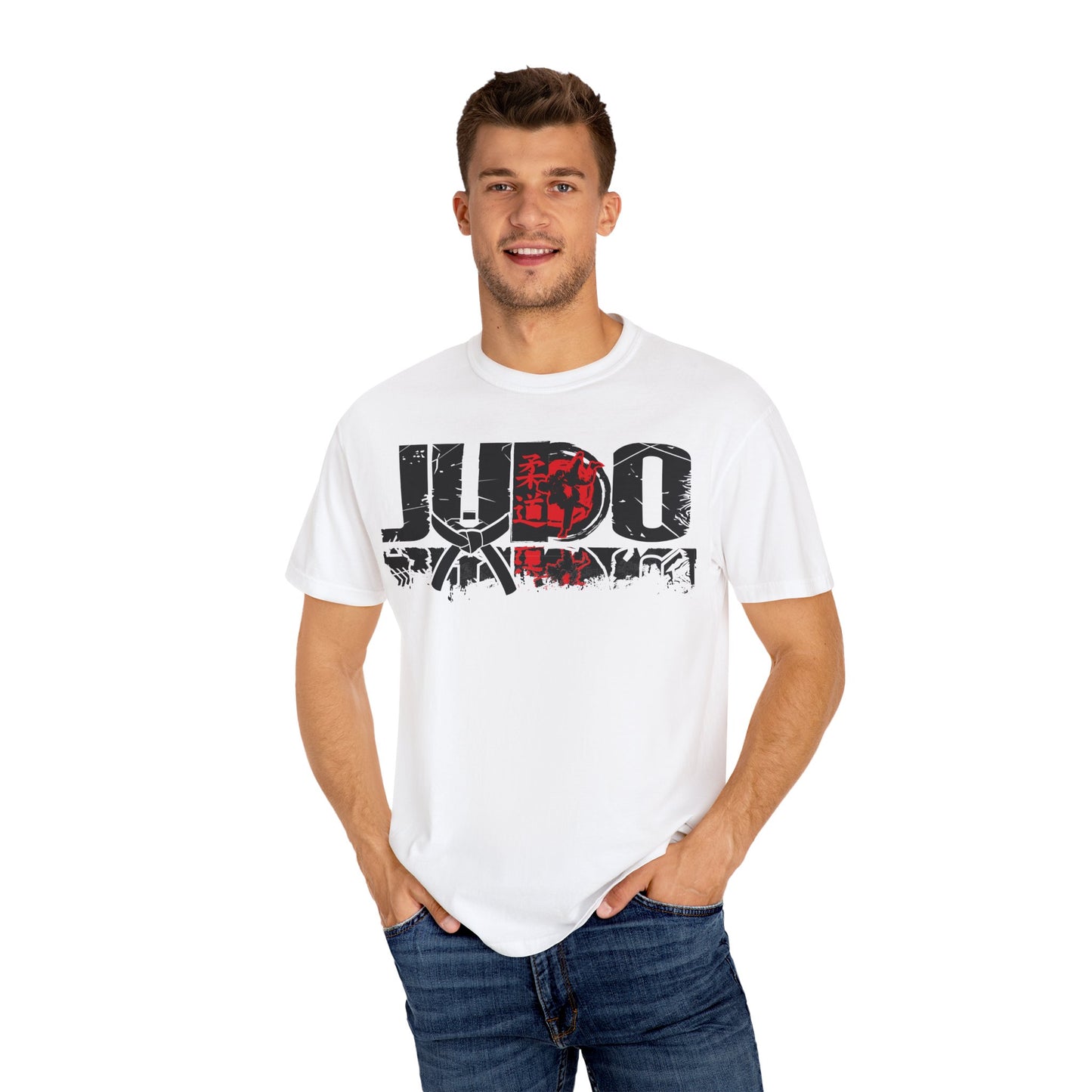 Judo j1 Inspired Garment-Dyed T-Shirt