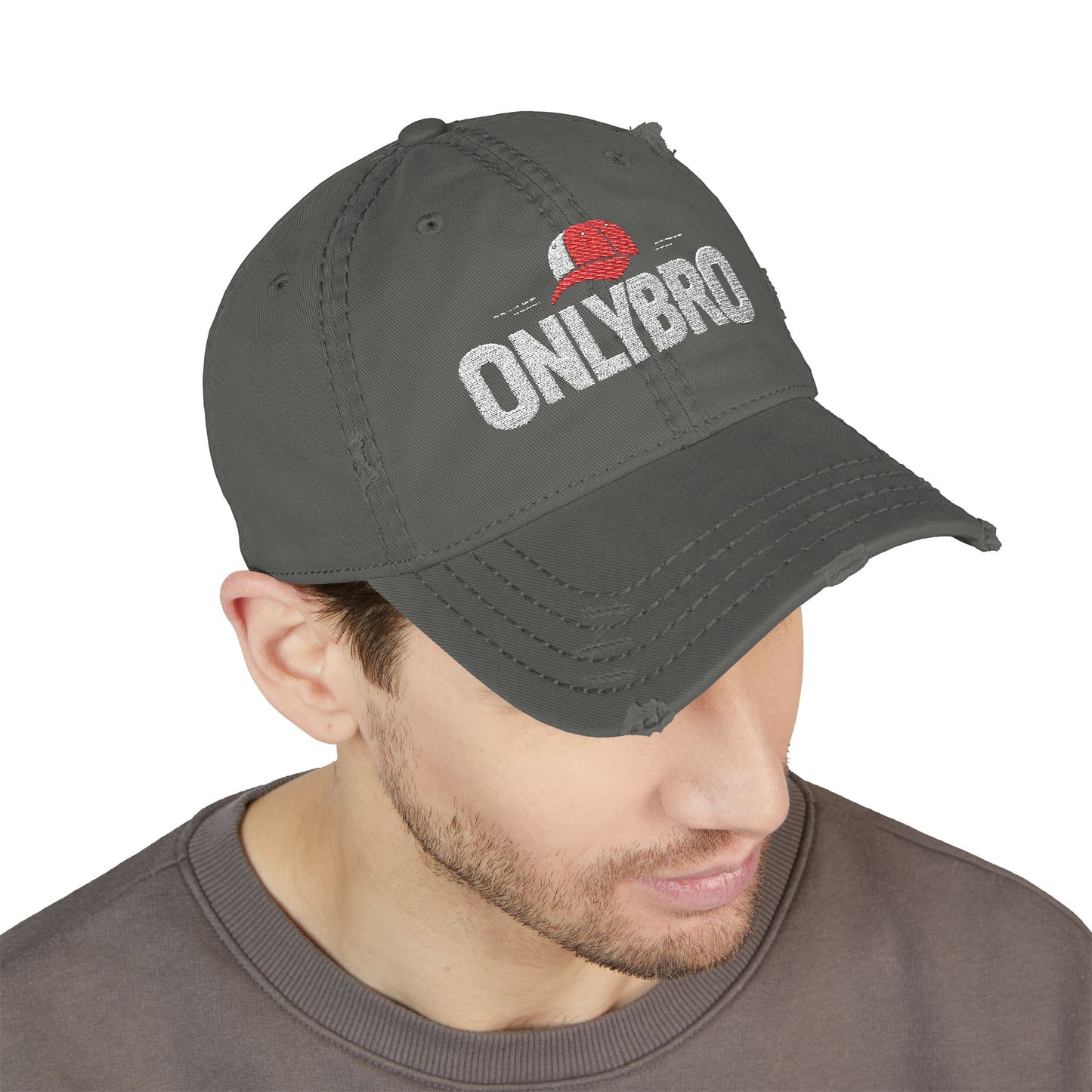Distressed Dad Hat - ONLYBRO