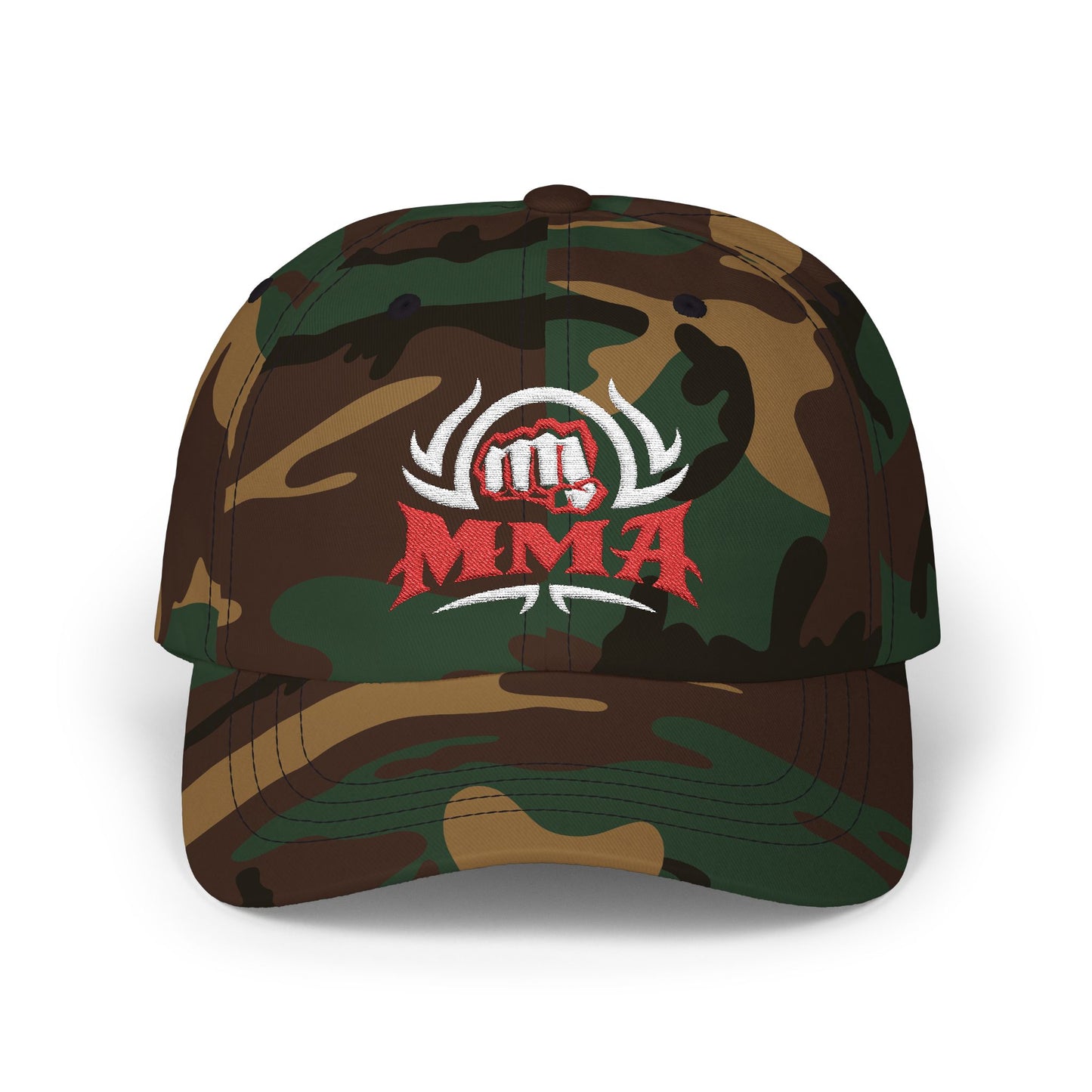 MMA1 v2 Classic Dad Cap - Embroidered Adjustable Baseball Hat for Fighters and Fans