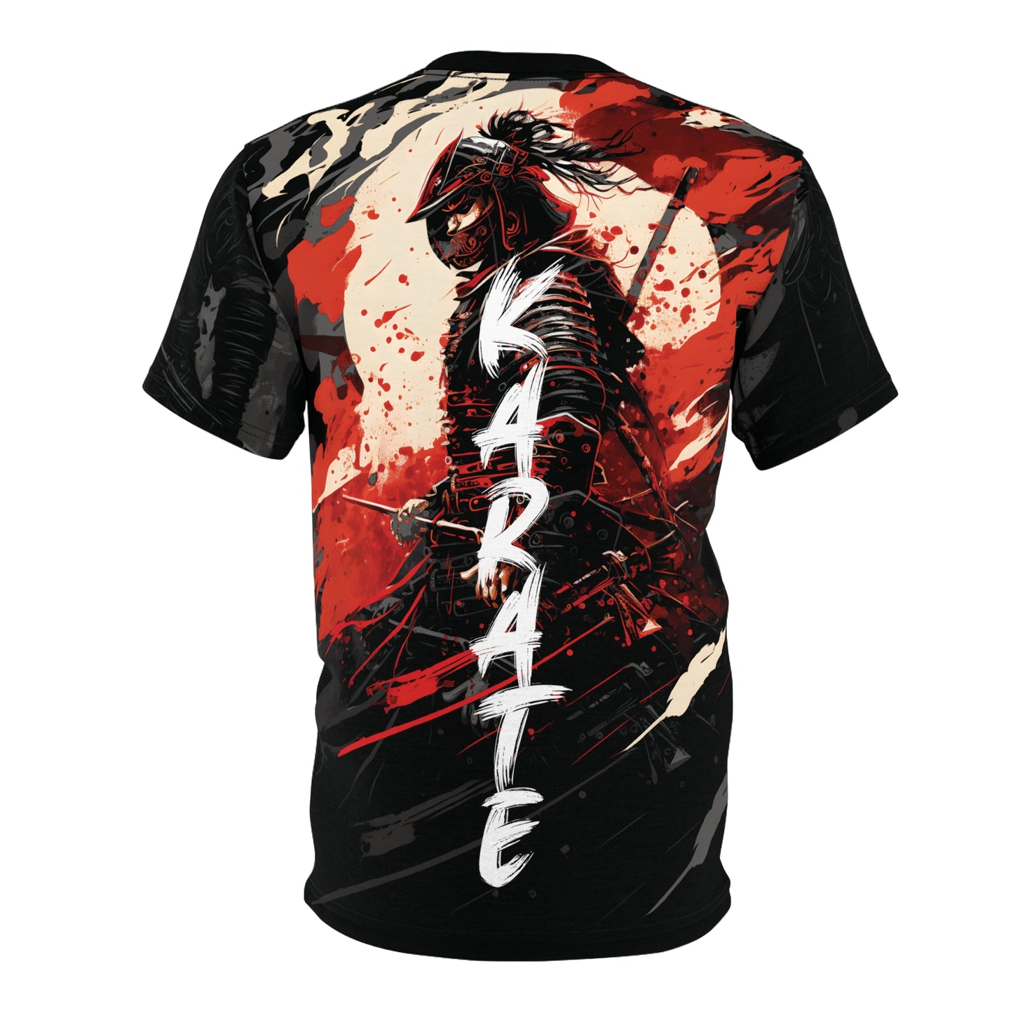 Karate Unisex Cut & Sew Tee - Bold Martial Arts Graphic Tee for Enthusiasts