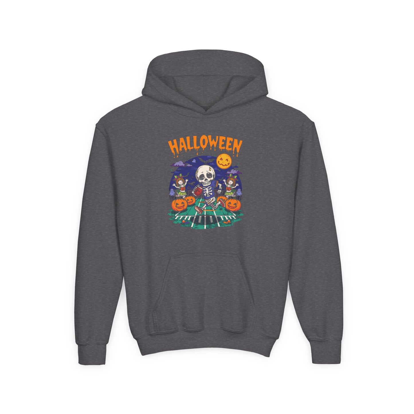 Kids Halloween Skeleton Youth Hoodie H15
