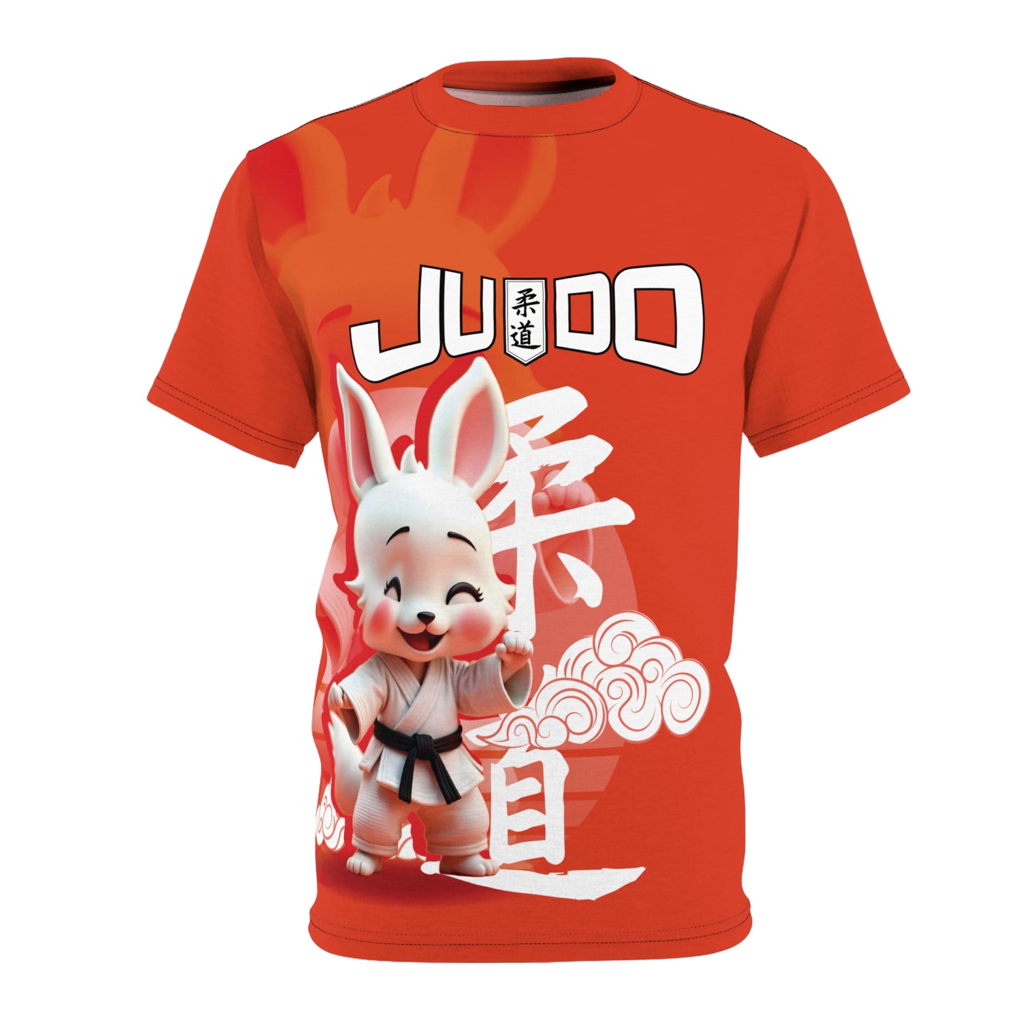 Cute Judo Bunny Unisex T-Shirts