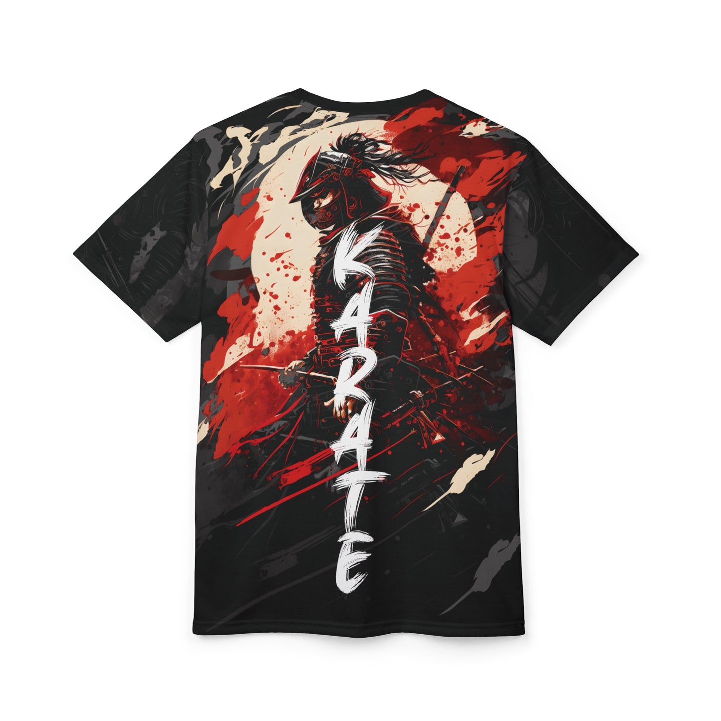 Karate Unisex Cut & Sew Tee - Bold Martial Arts Graphic Tee for Enthusiasts
