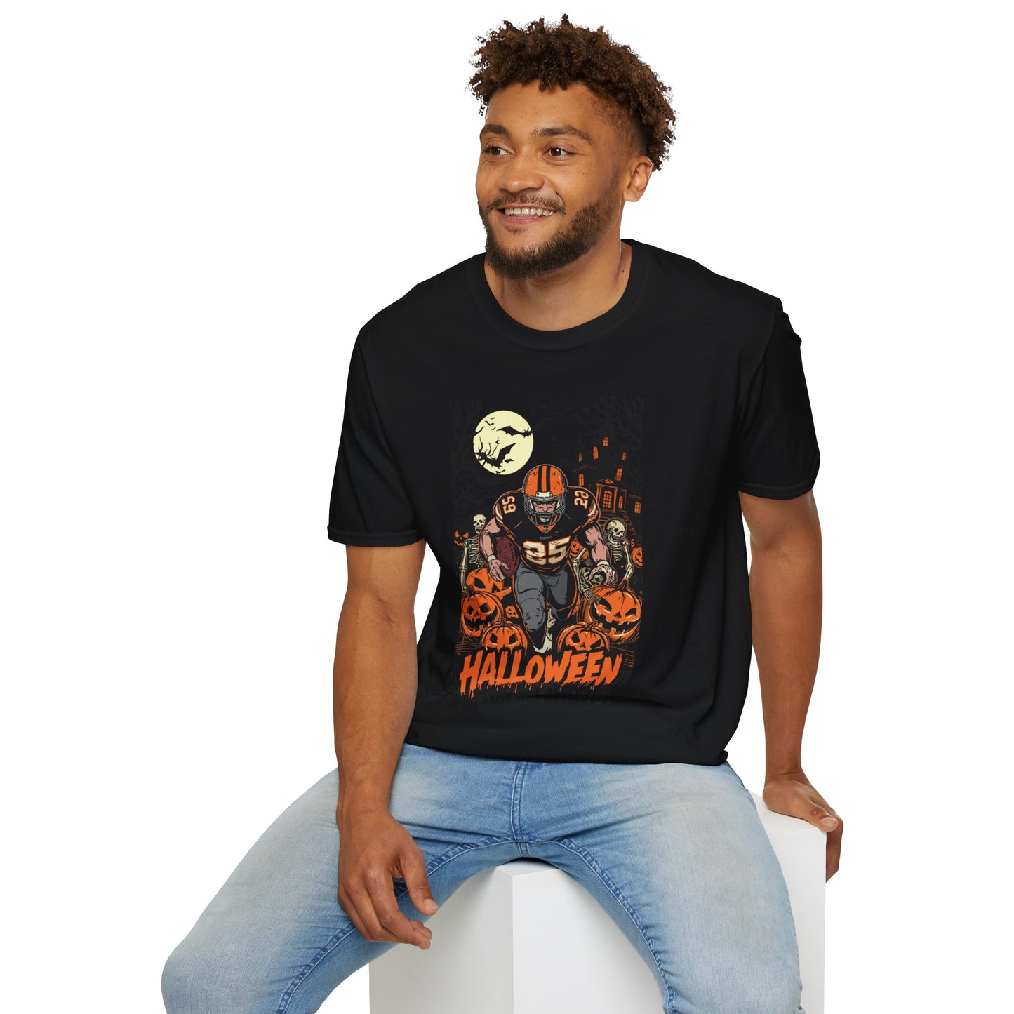Halloween Football Unisex T-Shirt H10