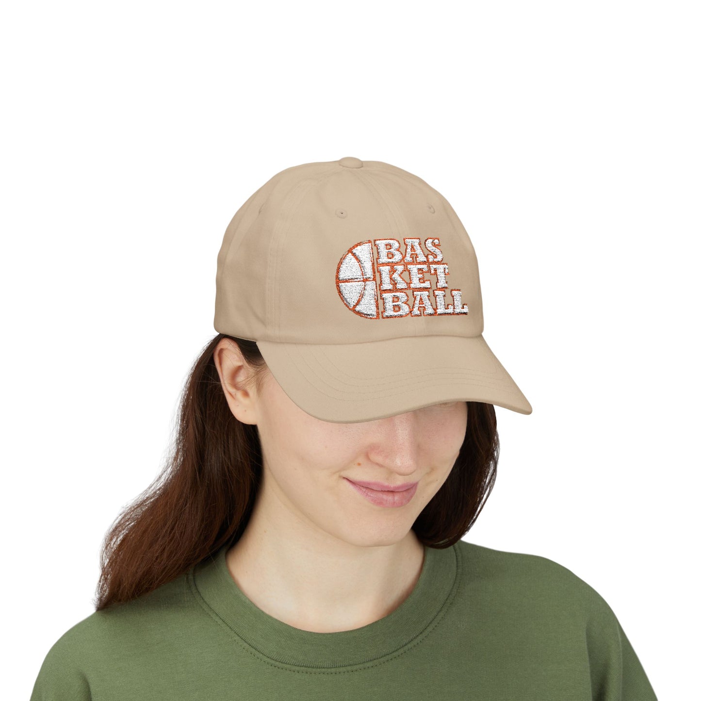Classic Dad Cap - Basketball BS2 with Embroidered Hat for Sports Lovers