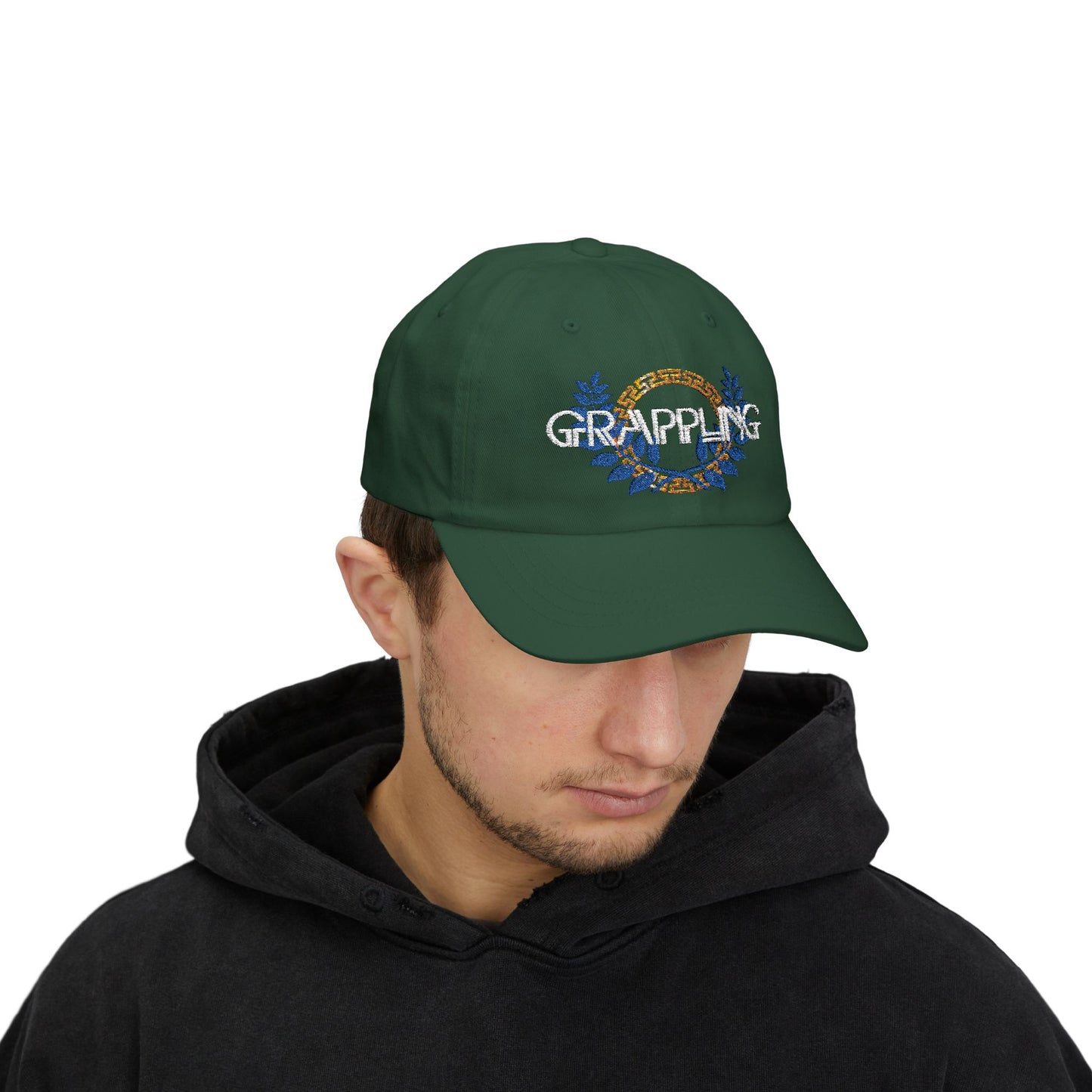 Grappling Classic Dad Cap - Stylish Outdoor Cap for Sports Enthusiasts