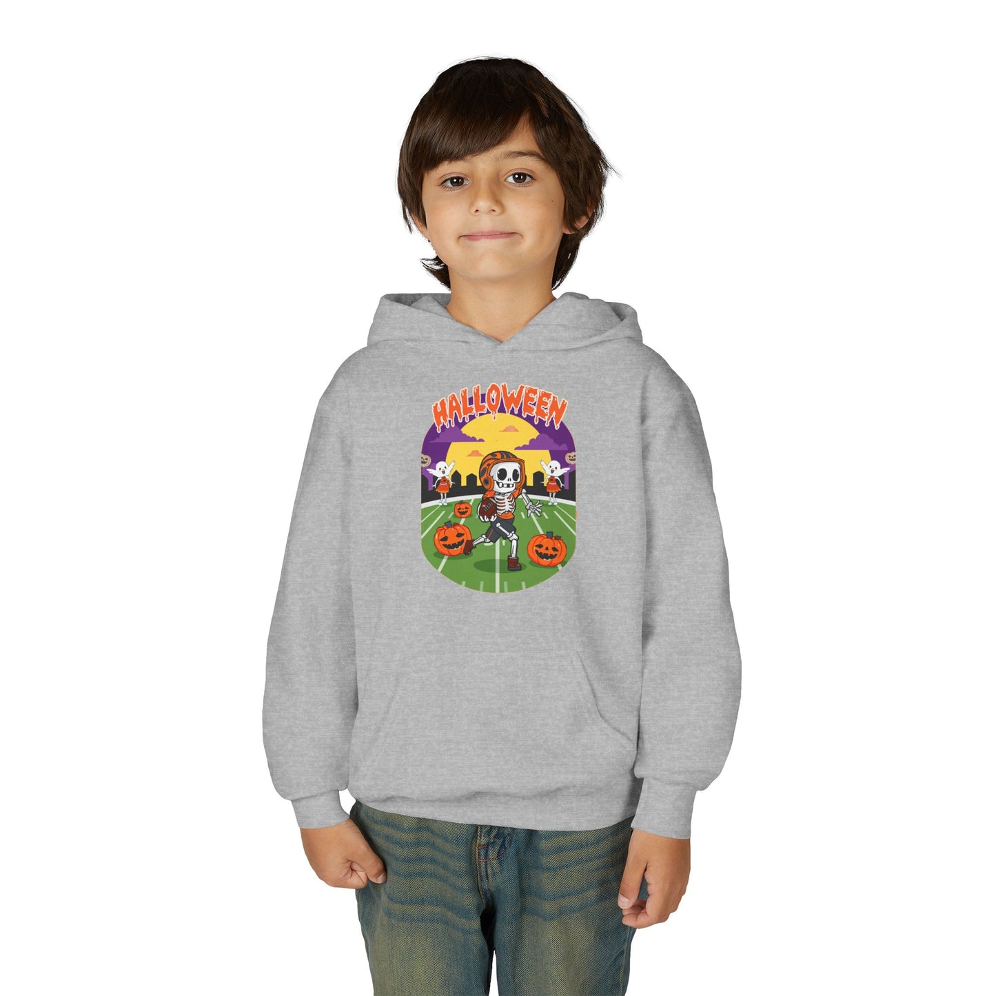 Halloween Skeleton Youth Hoodie H23