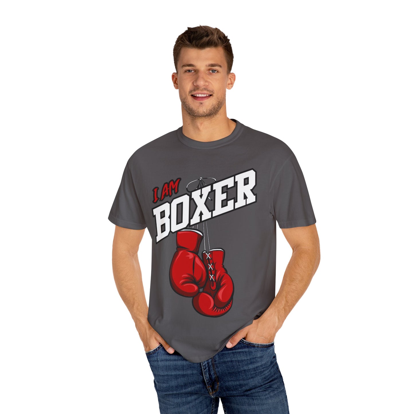Boxing bx2 Therapy Unisex Garment-Dyed T-shirt