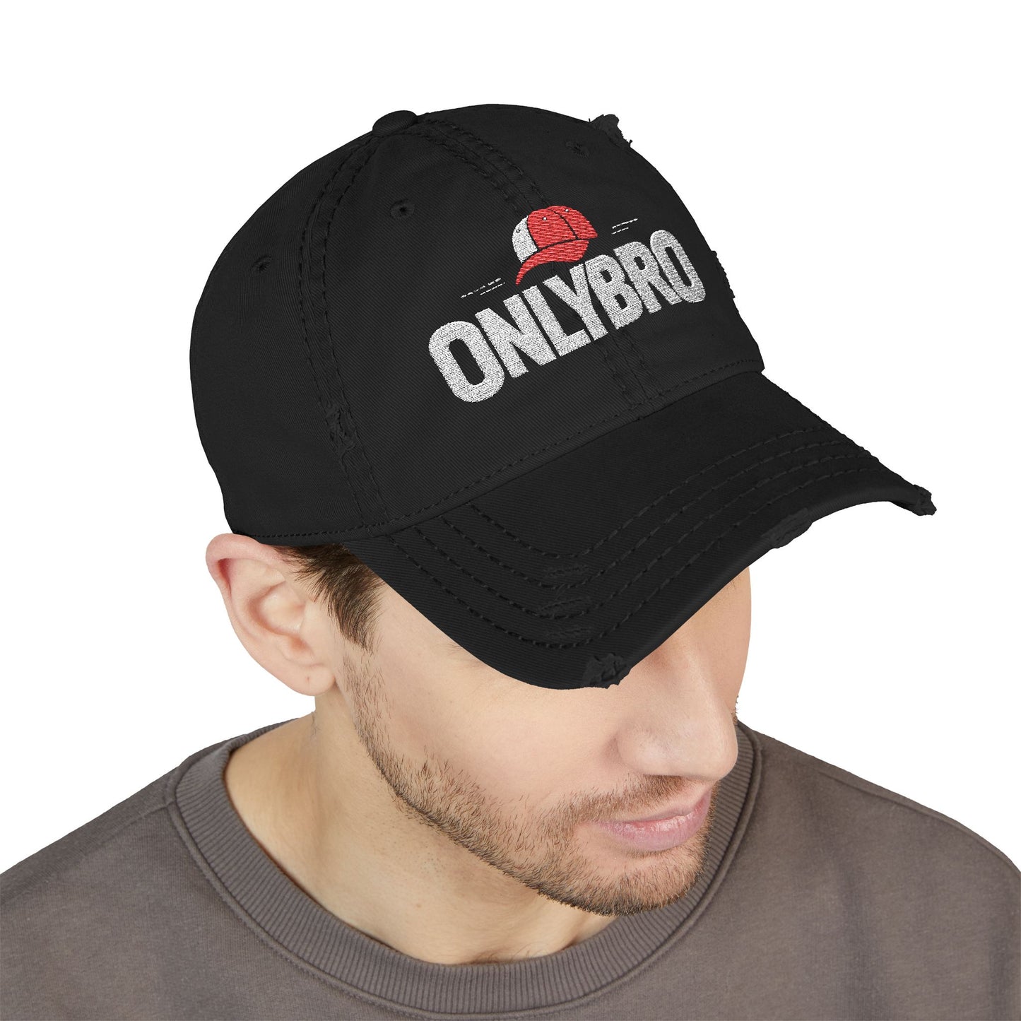 Distressed Dad Hat - ONLYBRO
