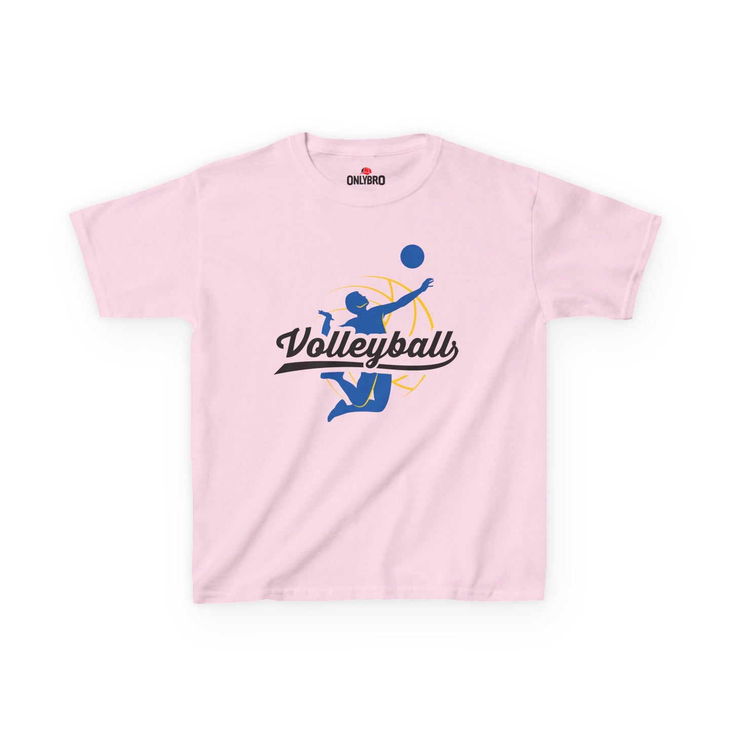 Kids Volleyball T-Shirt OnlyBro v4