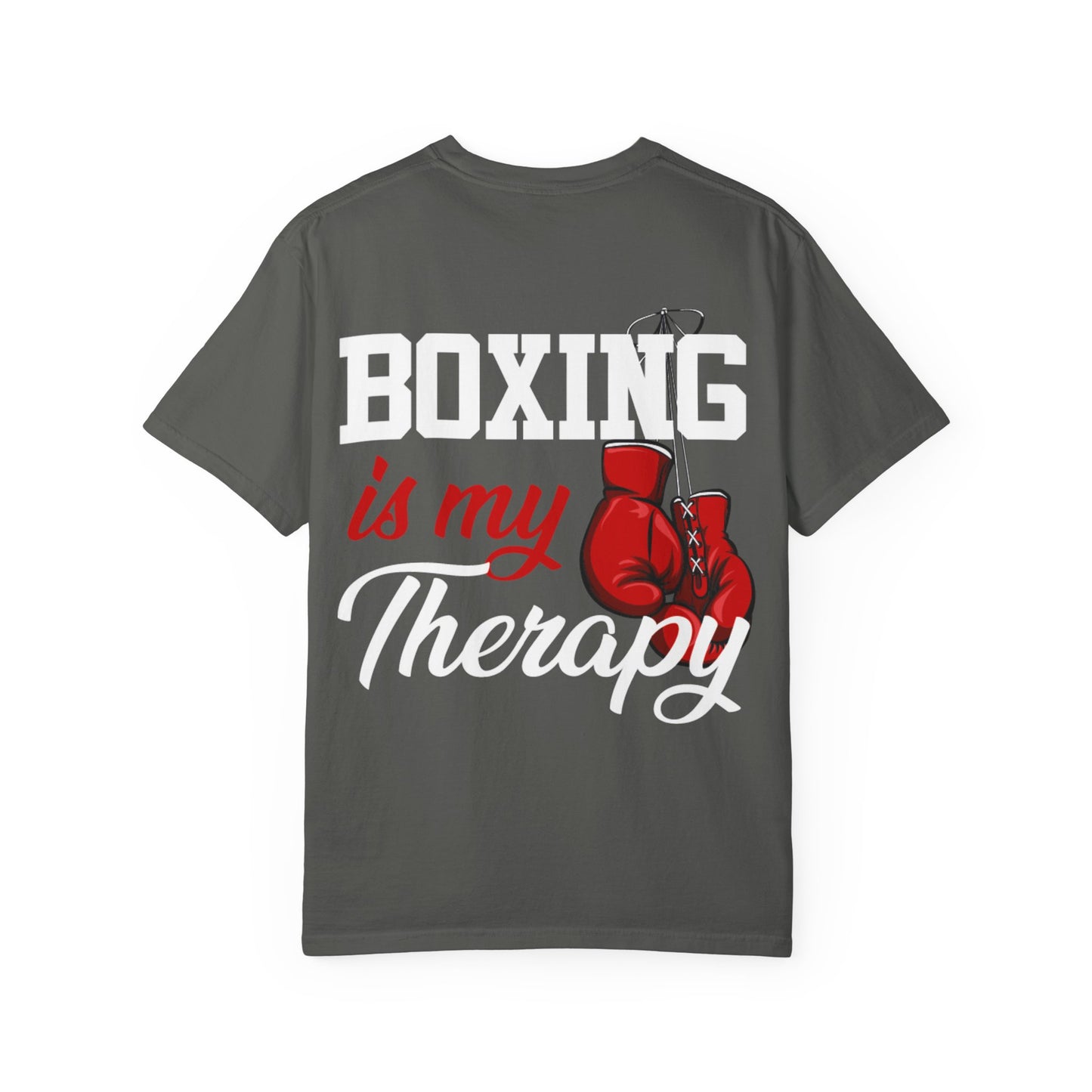 Boxing bx2 Therapy Unisex Garment-Dyed T-shirt