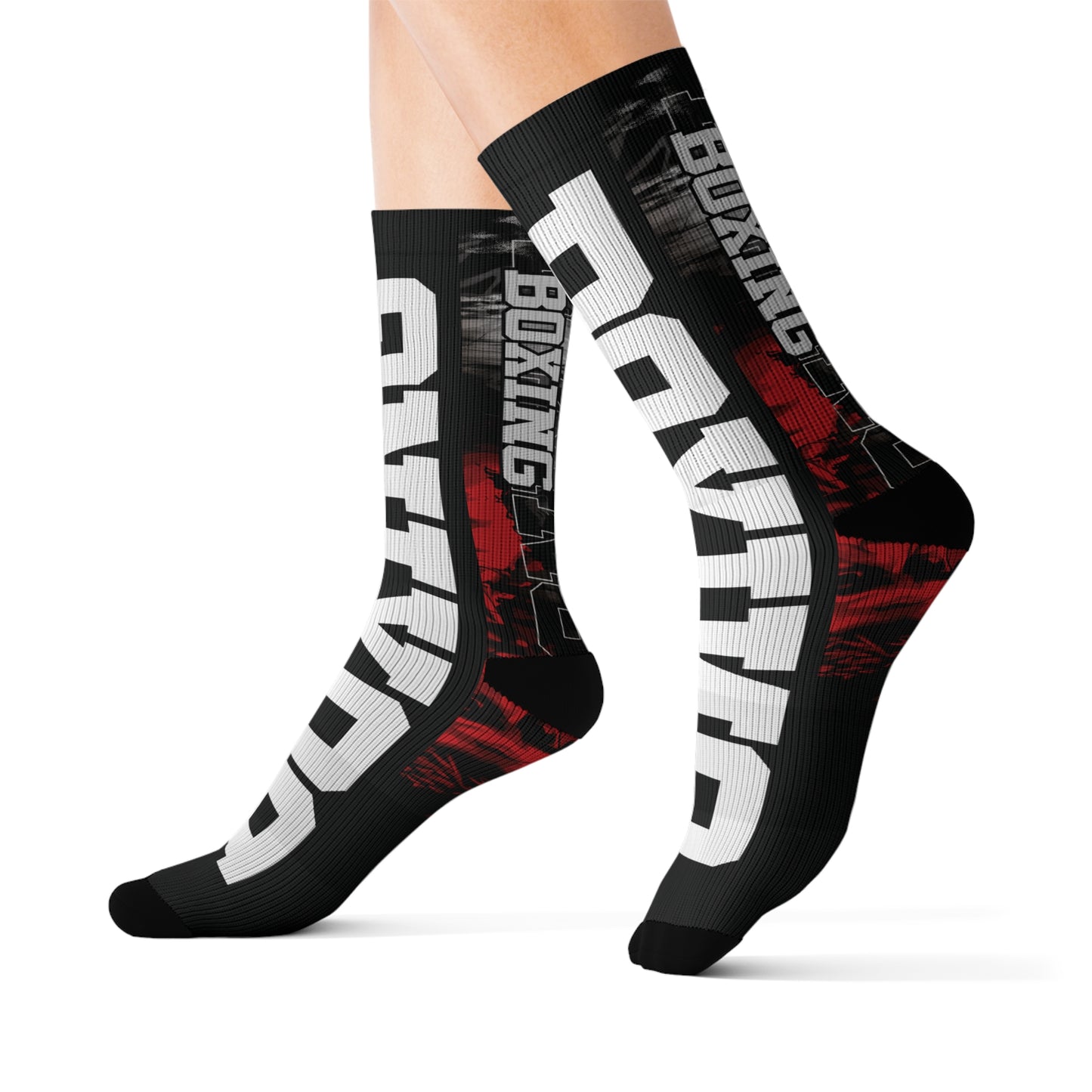 Boxing Themed Socks BX13