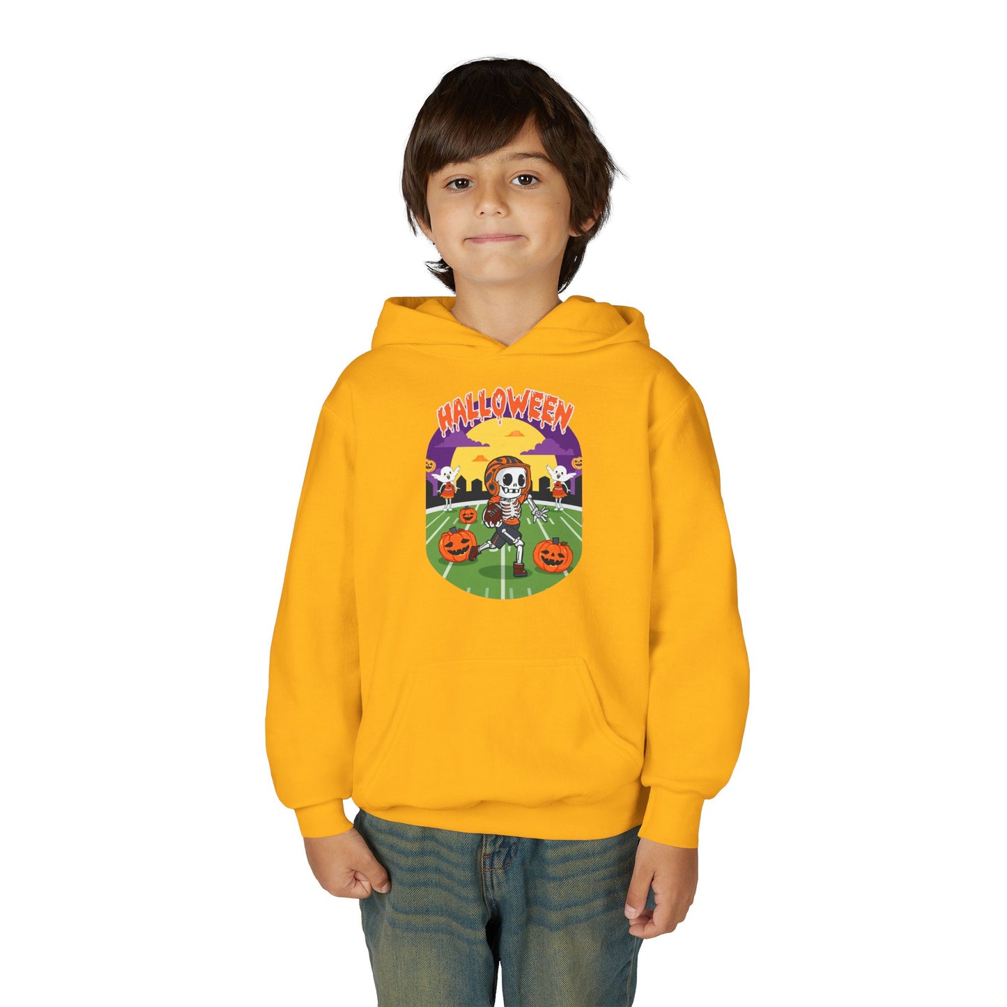 Halloween Skeleton Youth Hoodie H23
