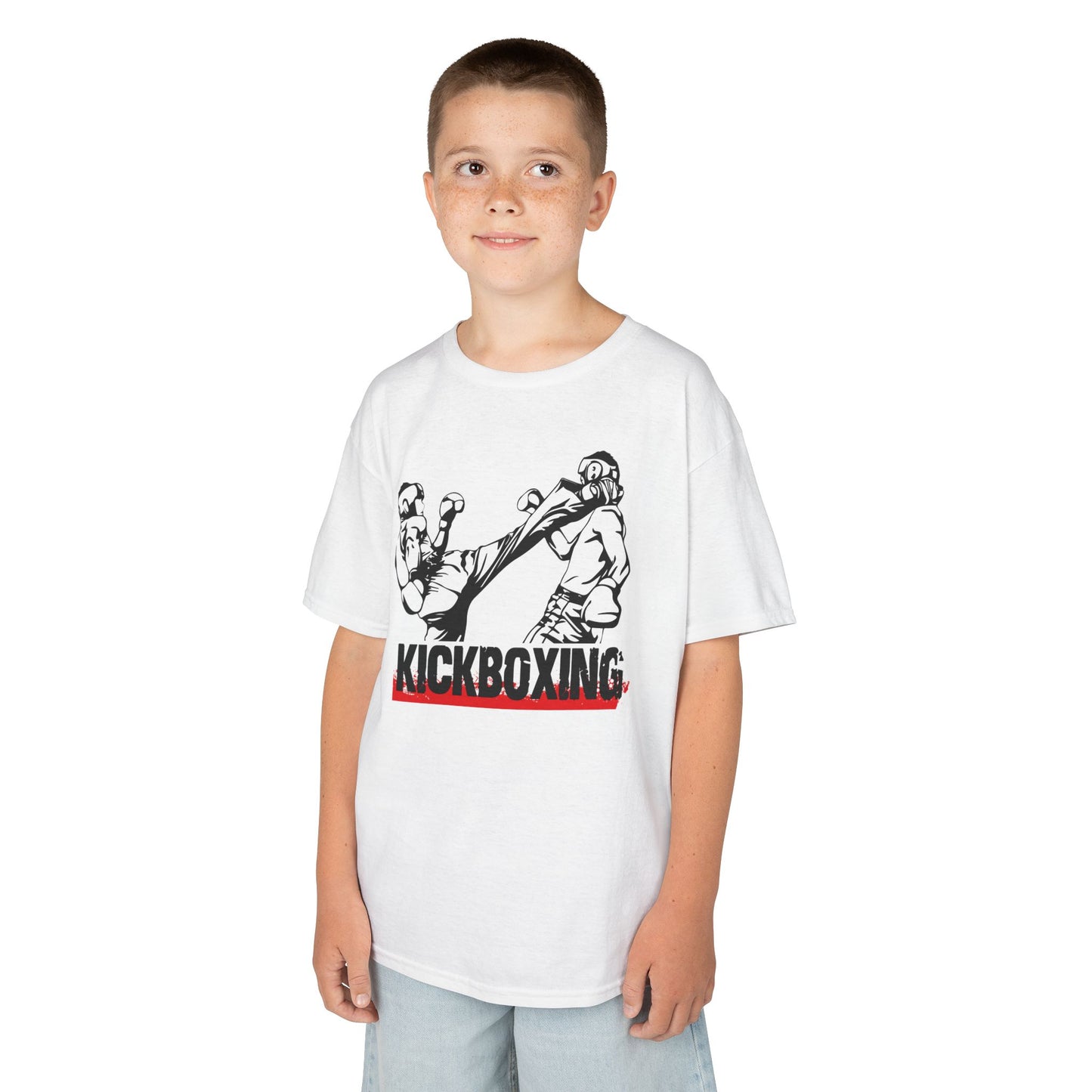 Kickboxing Kids Cotton T-Shirt OnlyBro KB10
