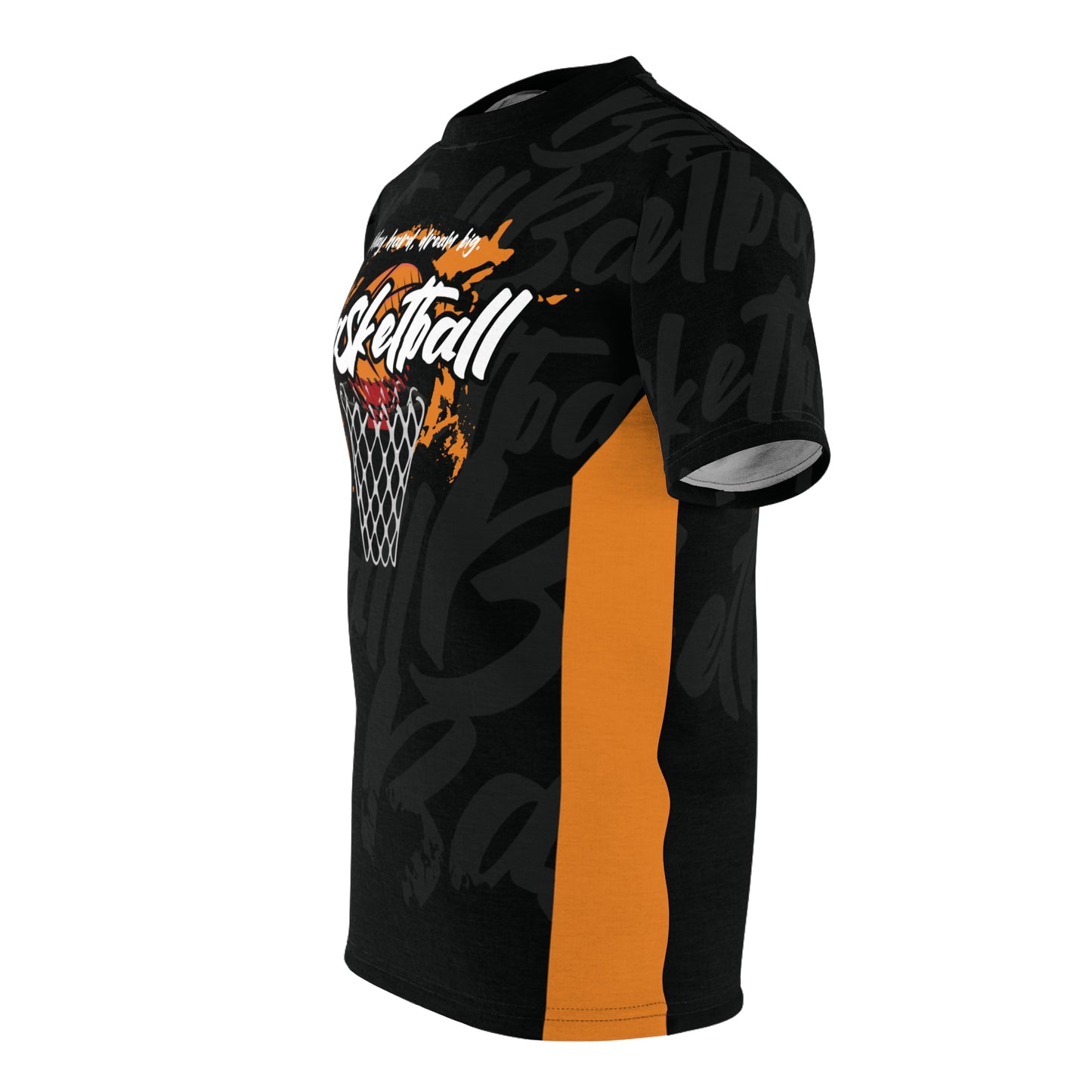 Basketball Graphic Tee — "Everything's Possible" Hoop Design