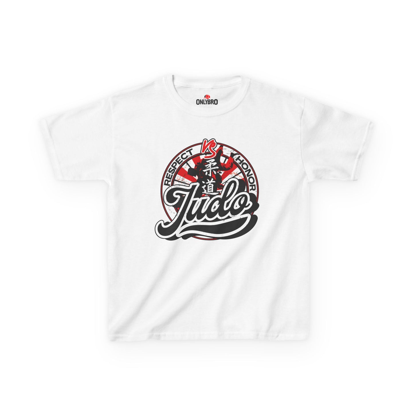 Kids Judo Cotton Tee - OnlyBro J3
