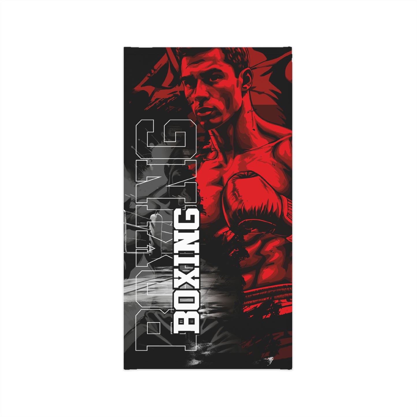 Boxing-Themed Lightweight Neck Gaiter BX13