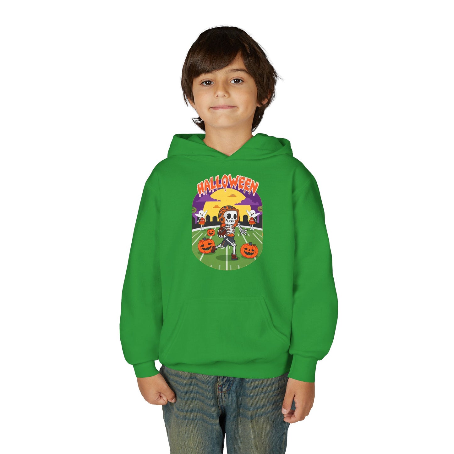 Halloween Skeleton Youth Hoodie H23