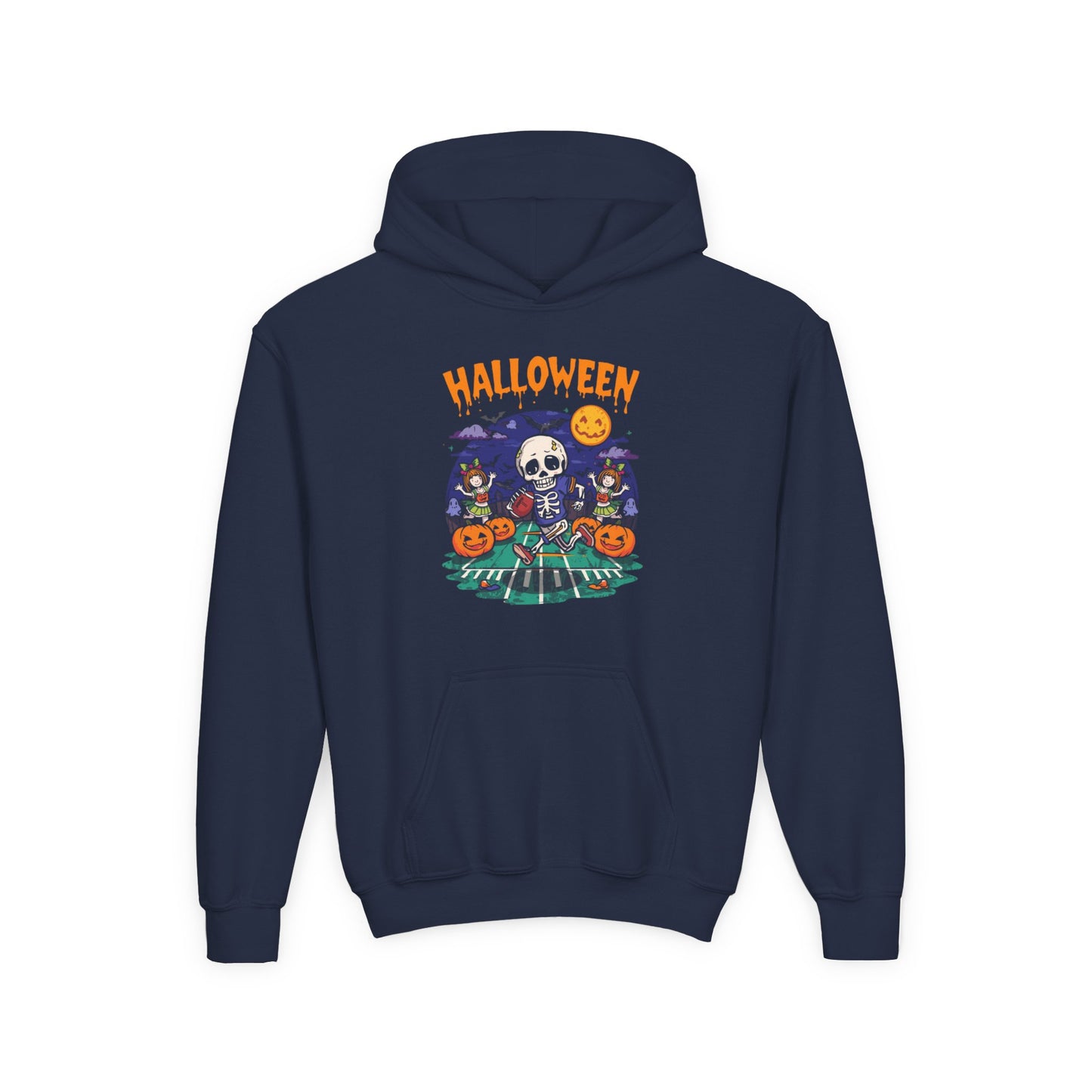 Kids Halloween Skeleton Youth Hoodie H15