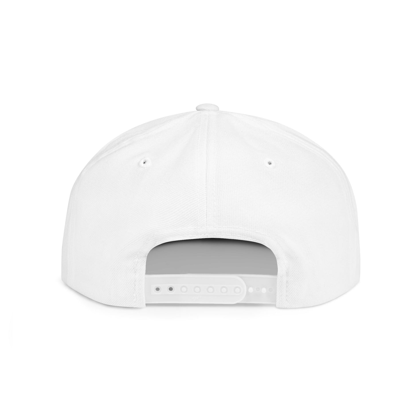 Customizable Flat Bill Snapback Hat - Personalized Style Cap