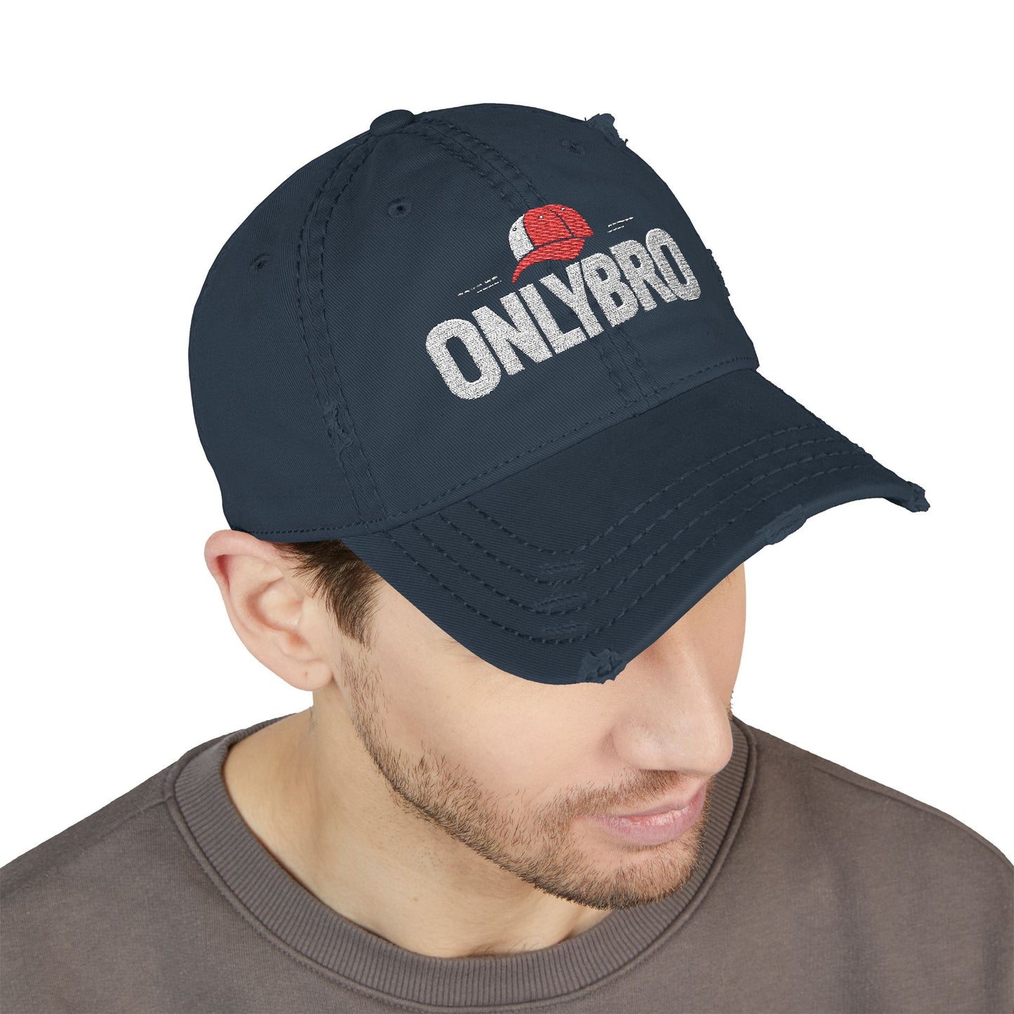 Distressed Dad Hat - ONLYBRO
