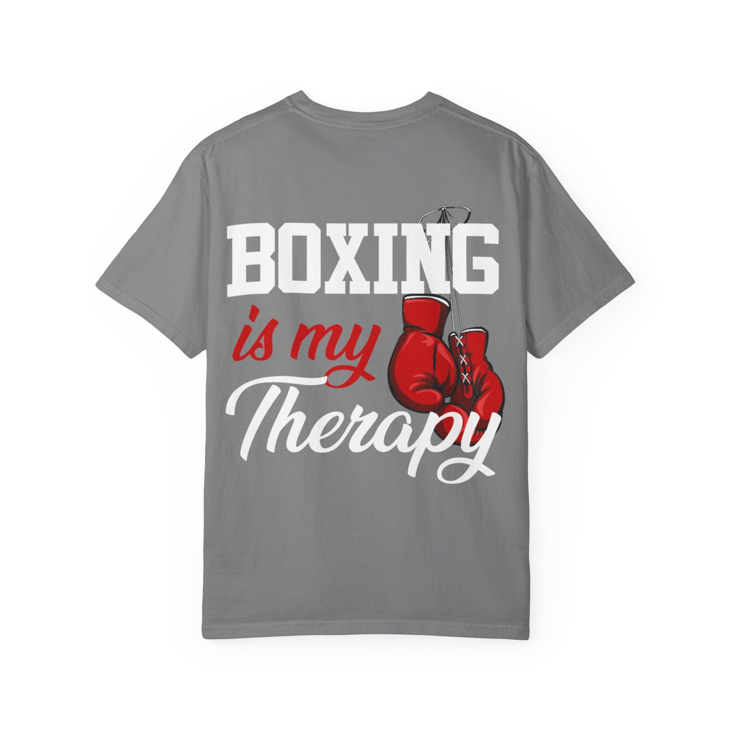 Boxing bx2 Therapy Unisex Garment-Dyed T-shirt