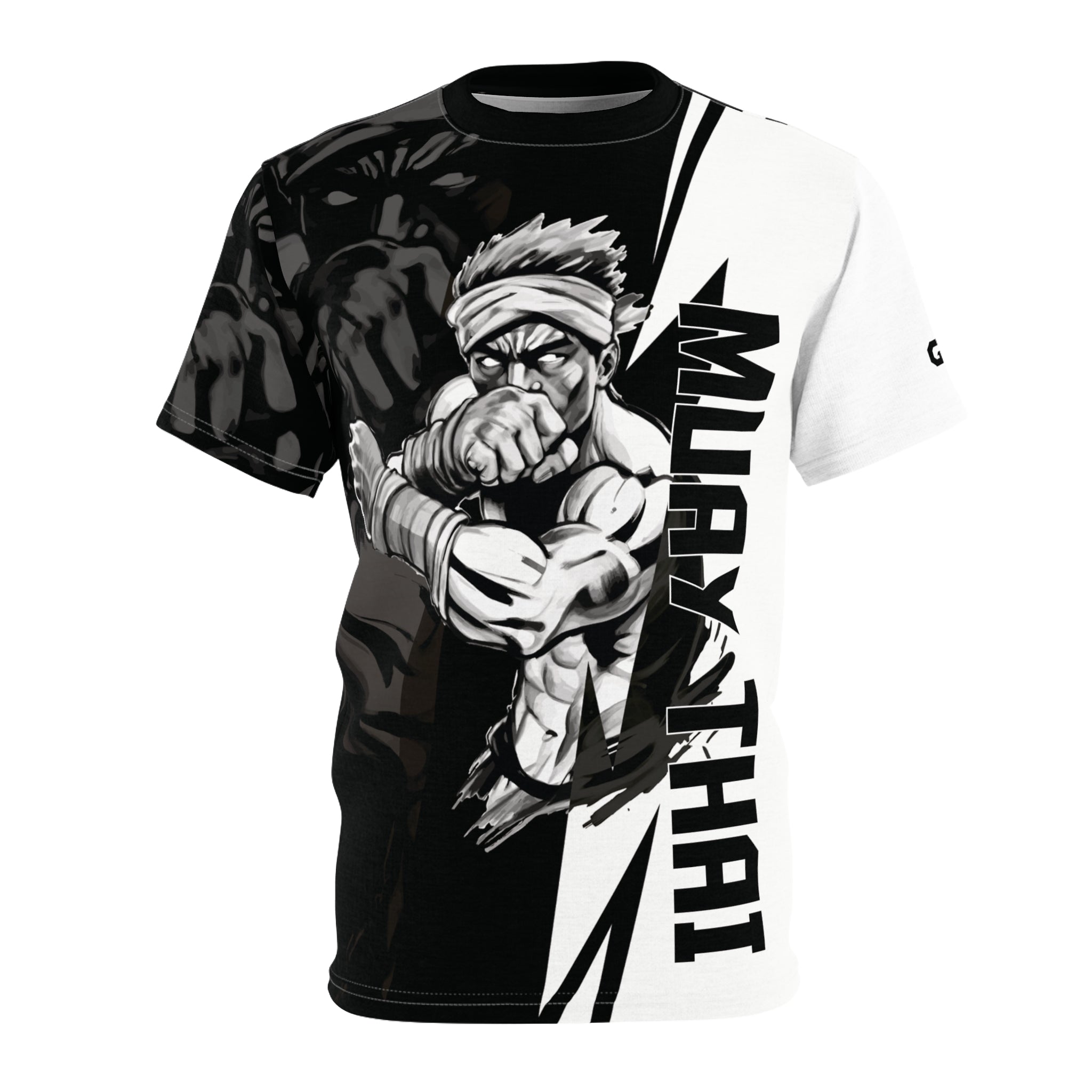 Koszulka z grafiką unisex Muay Thai – odważny wzór sztuk walki