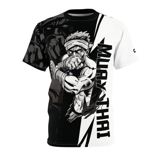 Koszulka z grafiką unisex Muay Thai – odważny wzór sztuk walki