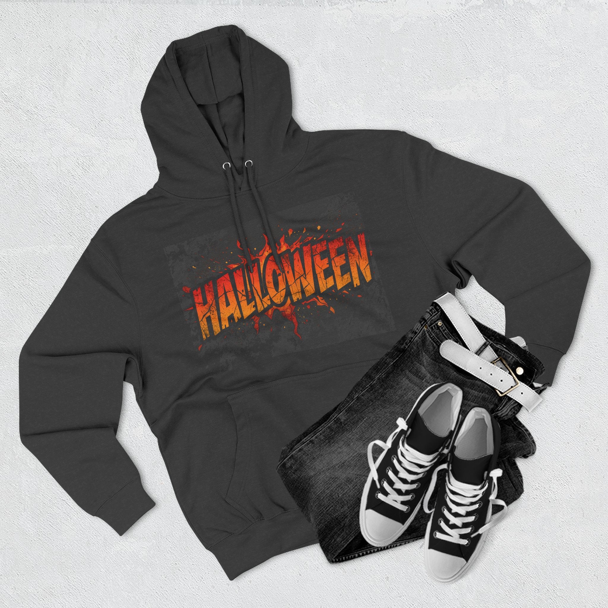 Bluza z kapturem z polaru Halloween Football H14
