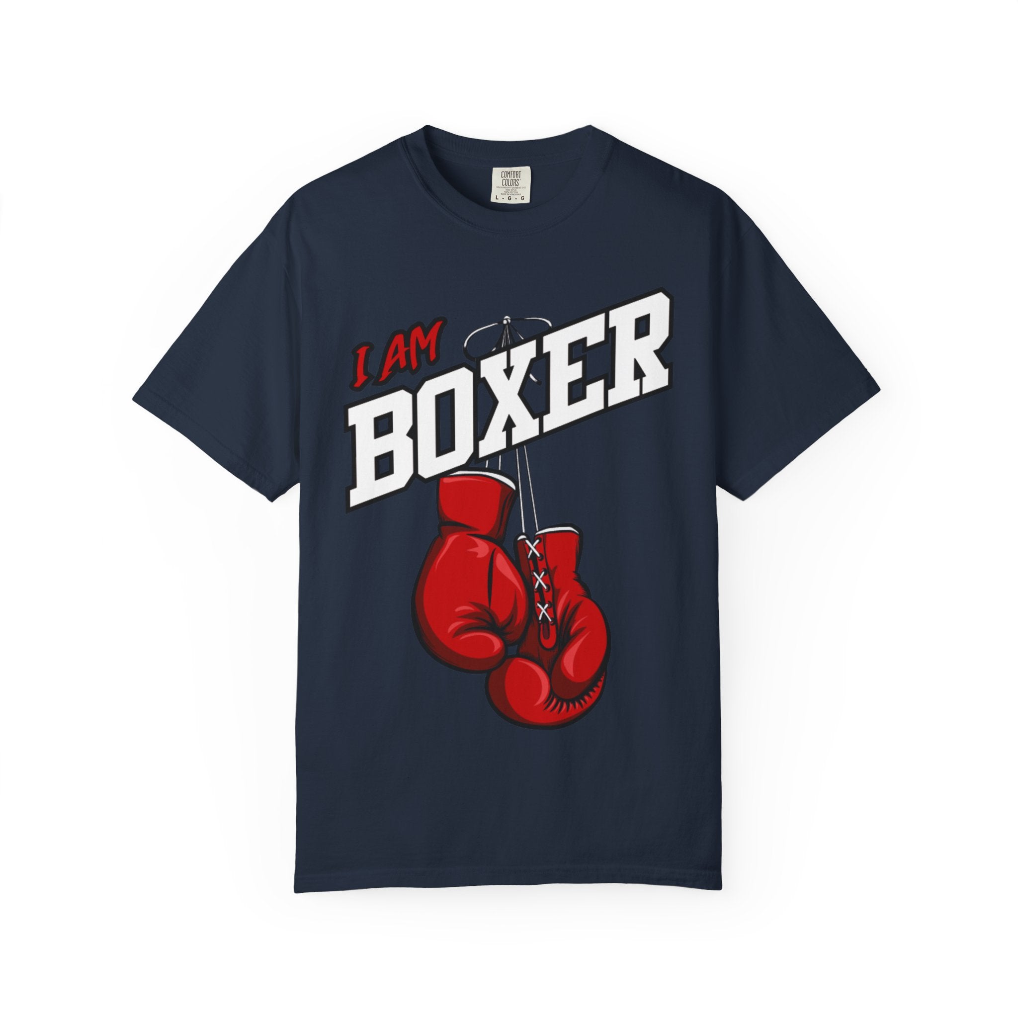 Koszulka unisex z nadrukiem "Boxing bx2 Therapy" barwiona na odzieży