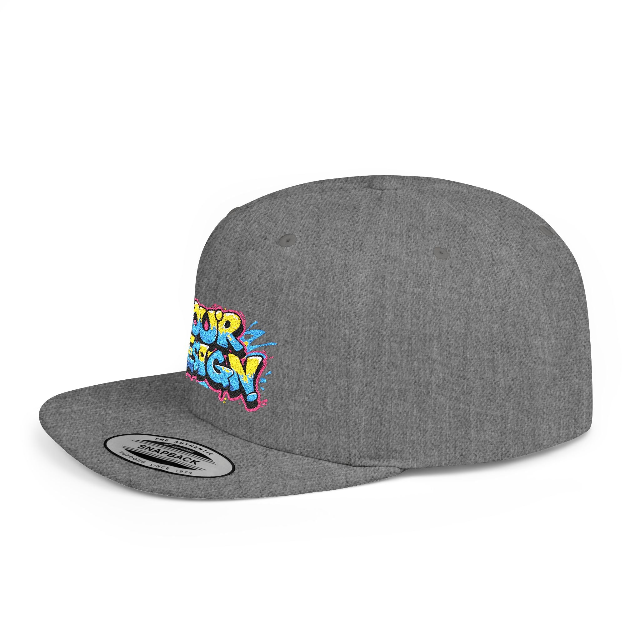 Personalizowana czapka typu snapback z płaskim daszkiem – spersonalizowana czapka